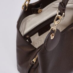 LIU JO BOSTON BAG X0782 T.moro met.