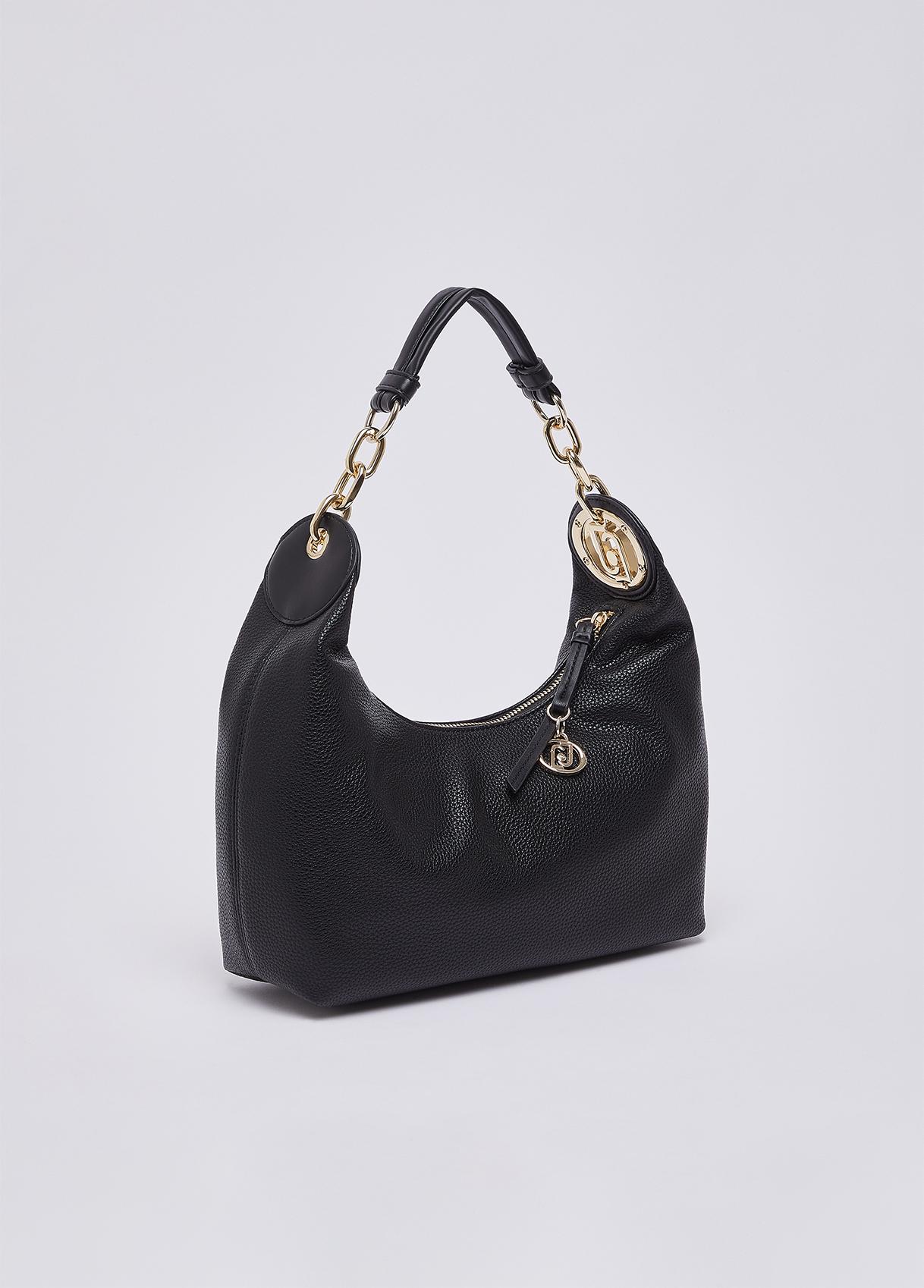 LIU JO CROSS OVER B1848 NERO GOLD - immagine 4