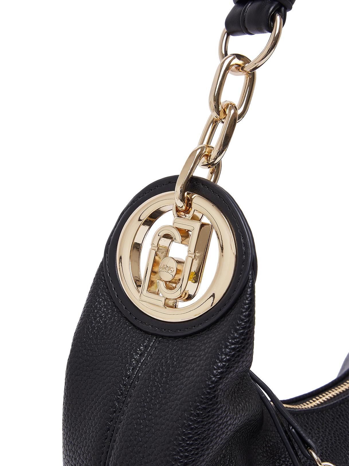 LIU JO CROSS OVER B1848 NERO GOLD - immagine 7