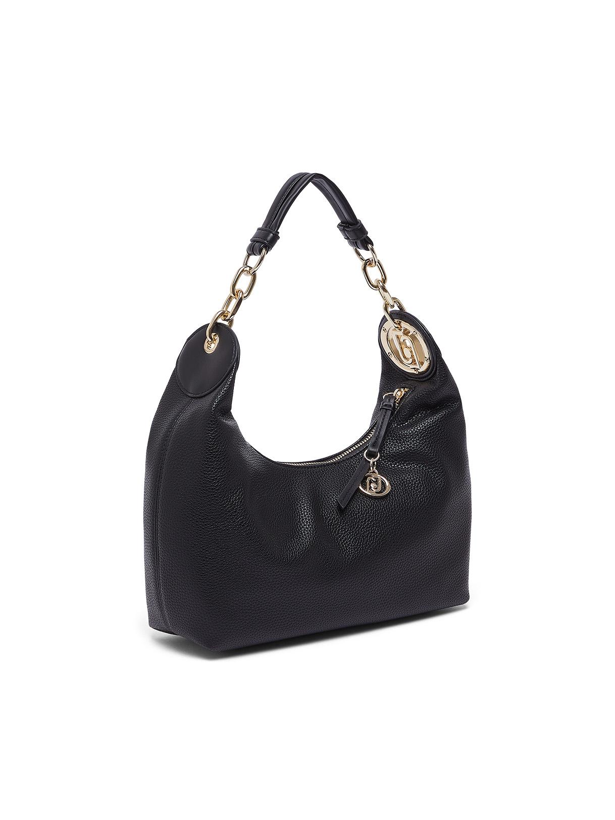 LIU JO CROSS OVER B1848 NERO GOLD - immagine 8