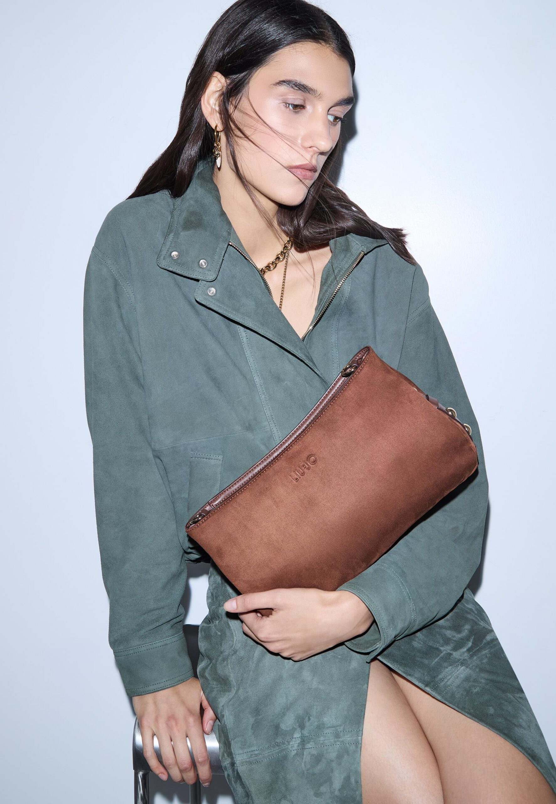 LIU JO SMALL HANDBAG 09032 Tabacco