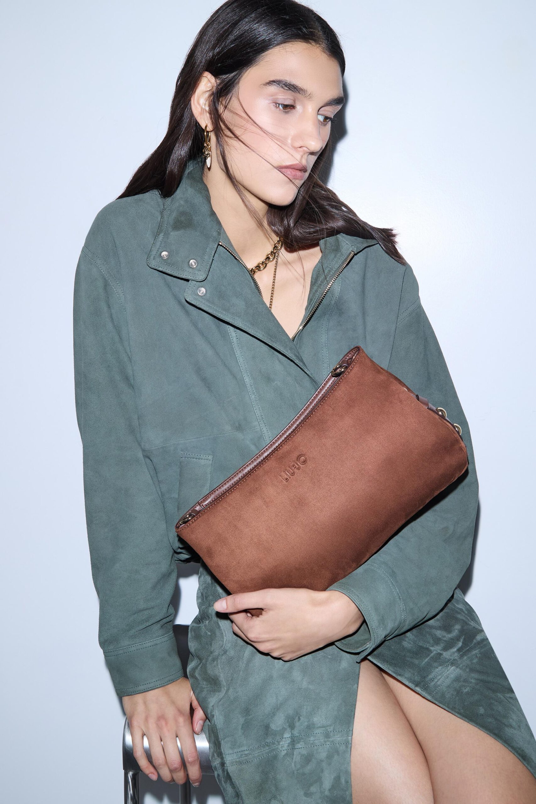 LIU JO SMALL HANDBAG 09032 Tabacco - immagine 2