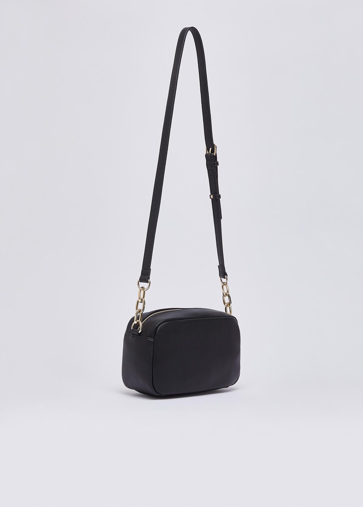 LIU JO CROSS OVER B1848 NERO GOLD - immagine 4