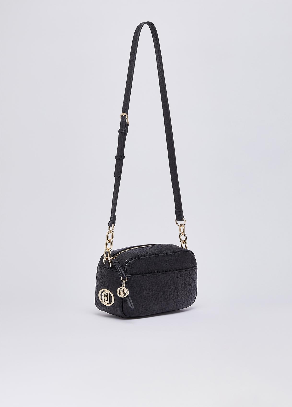 LIU JO CROSS OVER B1848 NERO GOLD - immagine 6