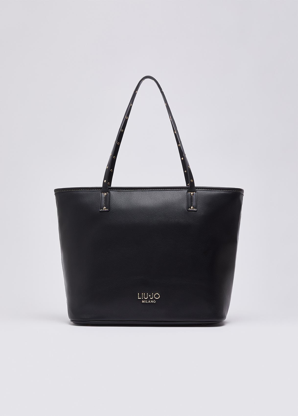 LIU JO SHOPPING BAG NERO 22222 - immagine 3