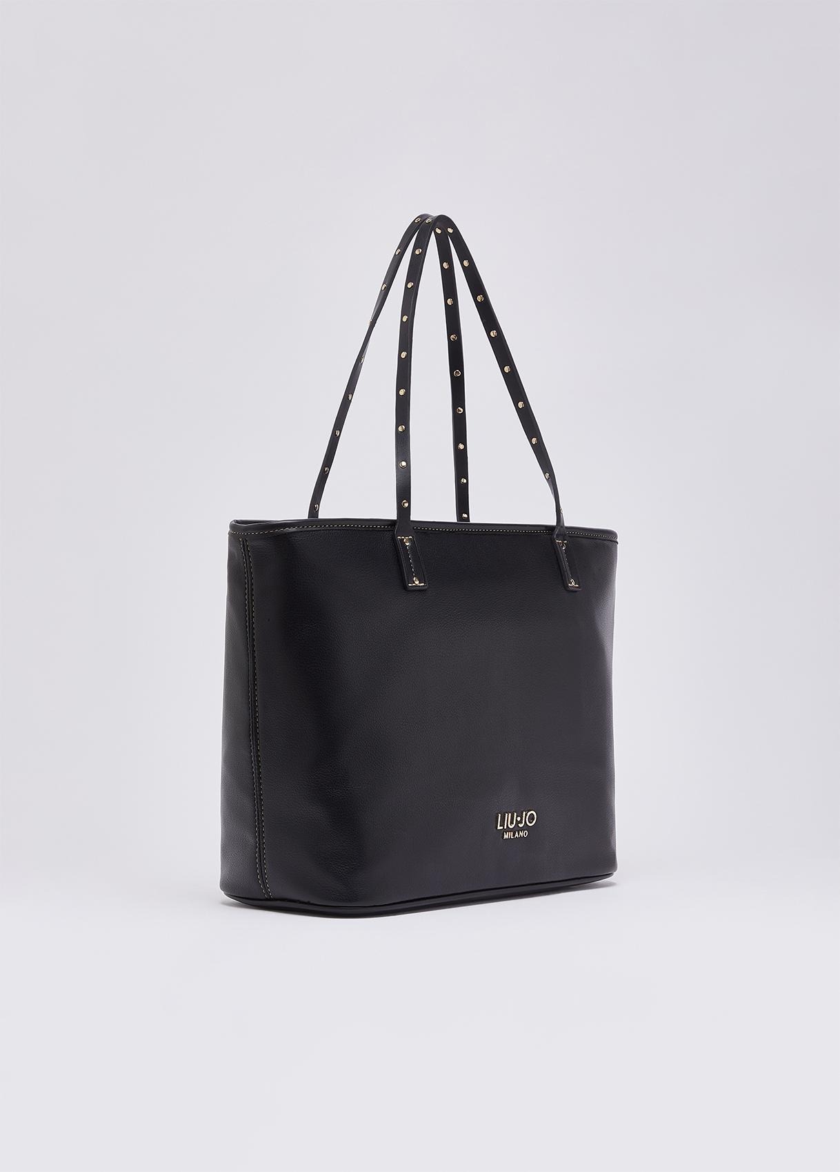 LIU JO SHOPPING BAG NERO 22222 - immagine 5