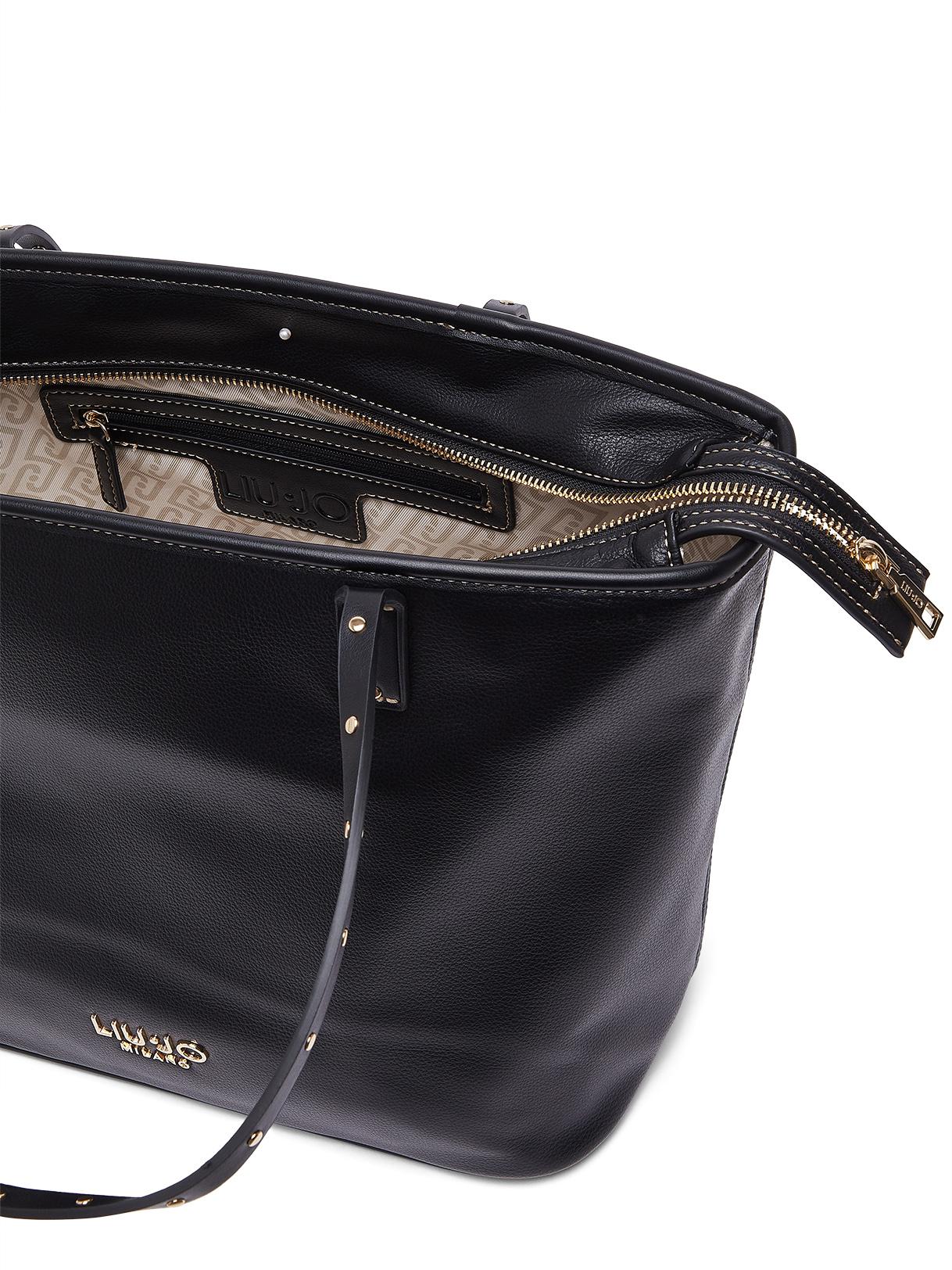 LIU JO SHOPPING BAG NERO 22222 - immagine 6
