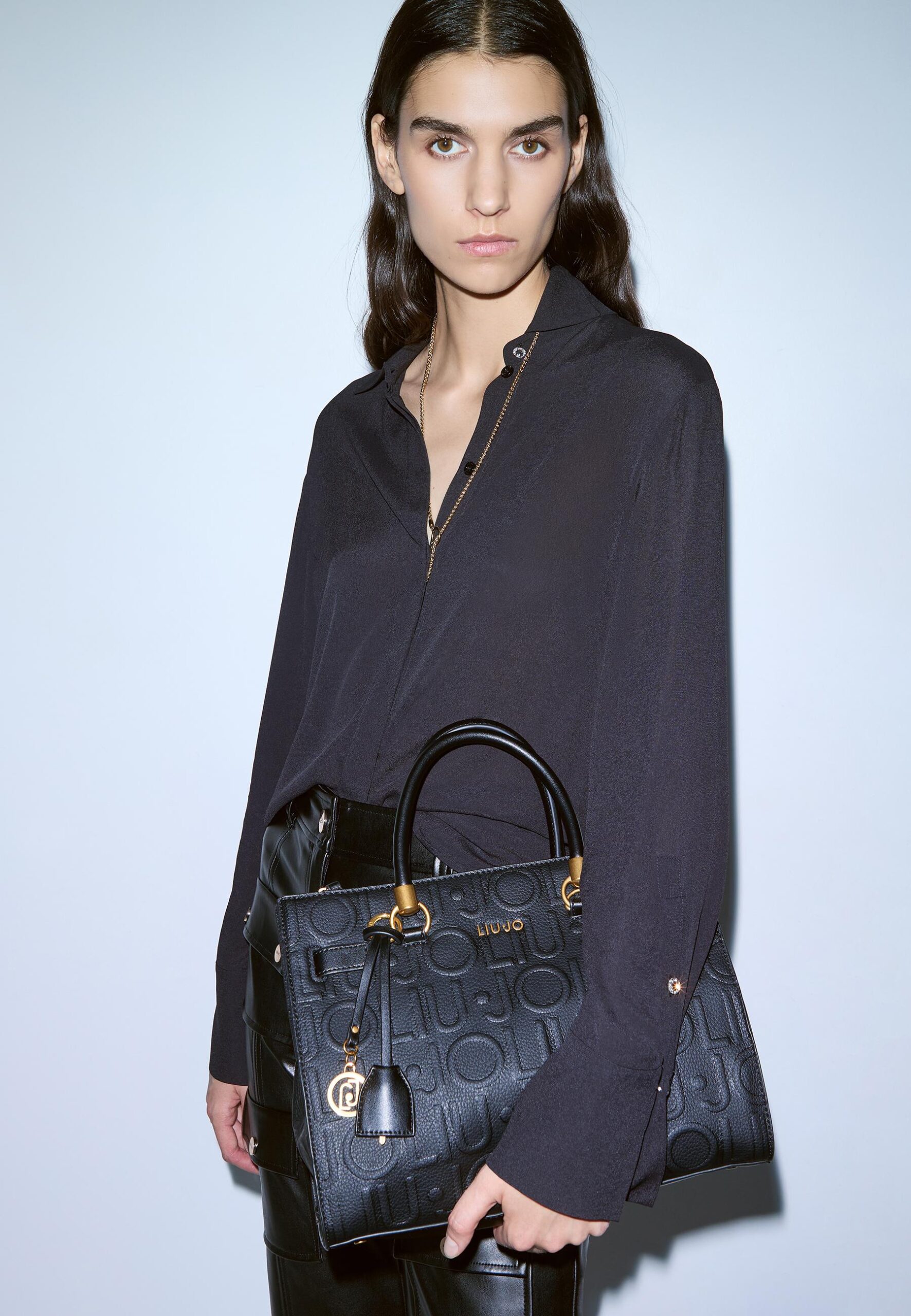 LIU JO SHOPPING NERO 22222