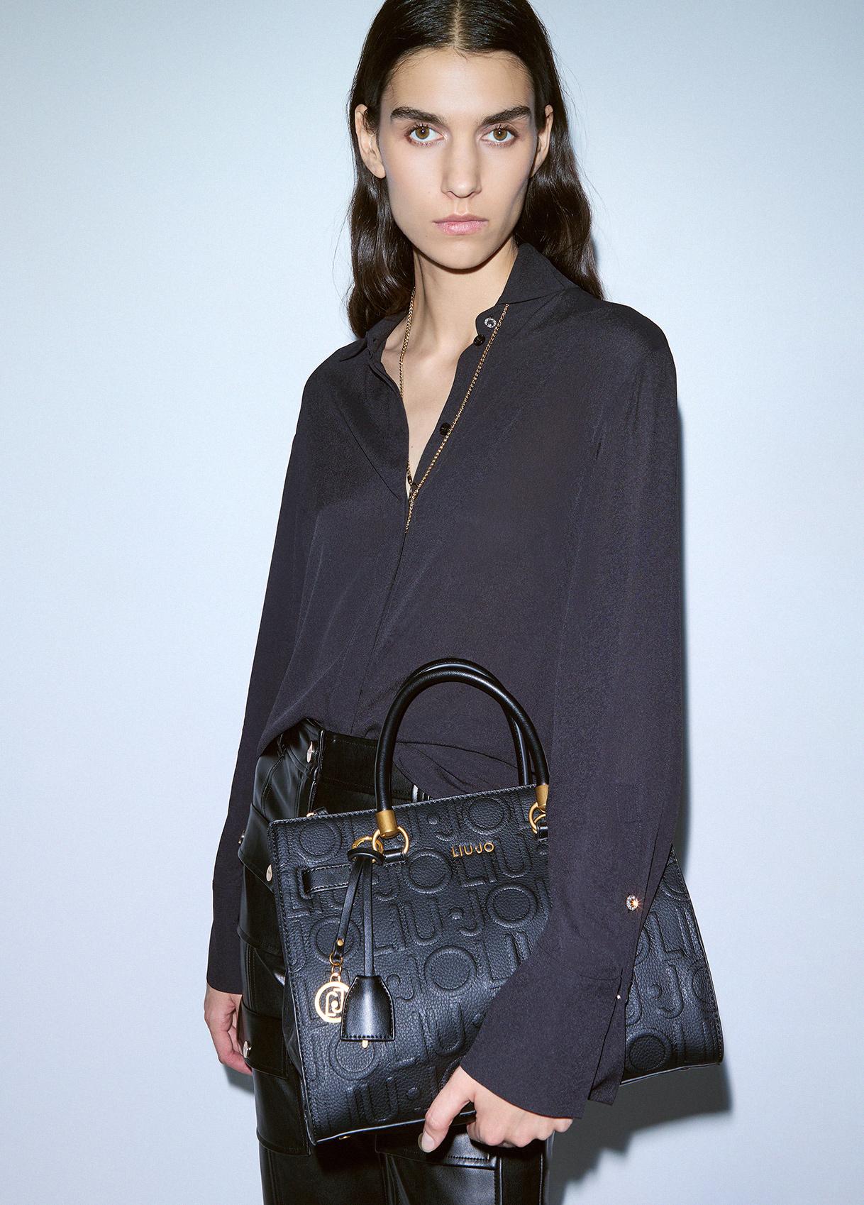 LIU JO SHOPPING NERO 22222 - immagine 4