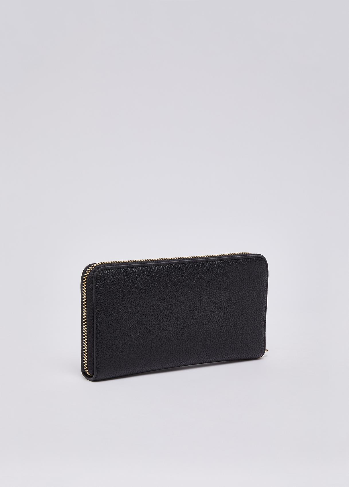 LIU JO WALLET B1848 NERO GOLD - immagine 4