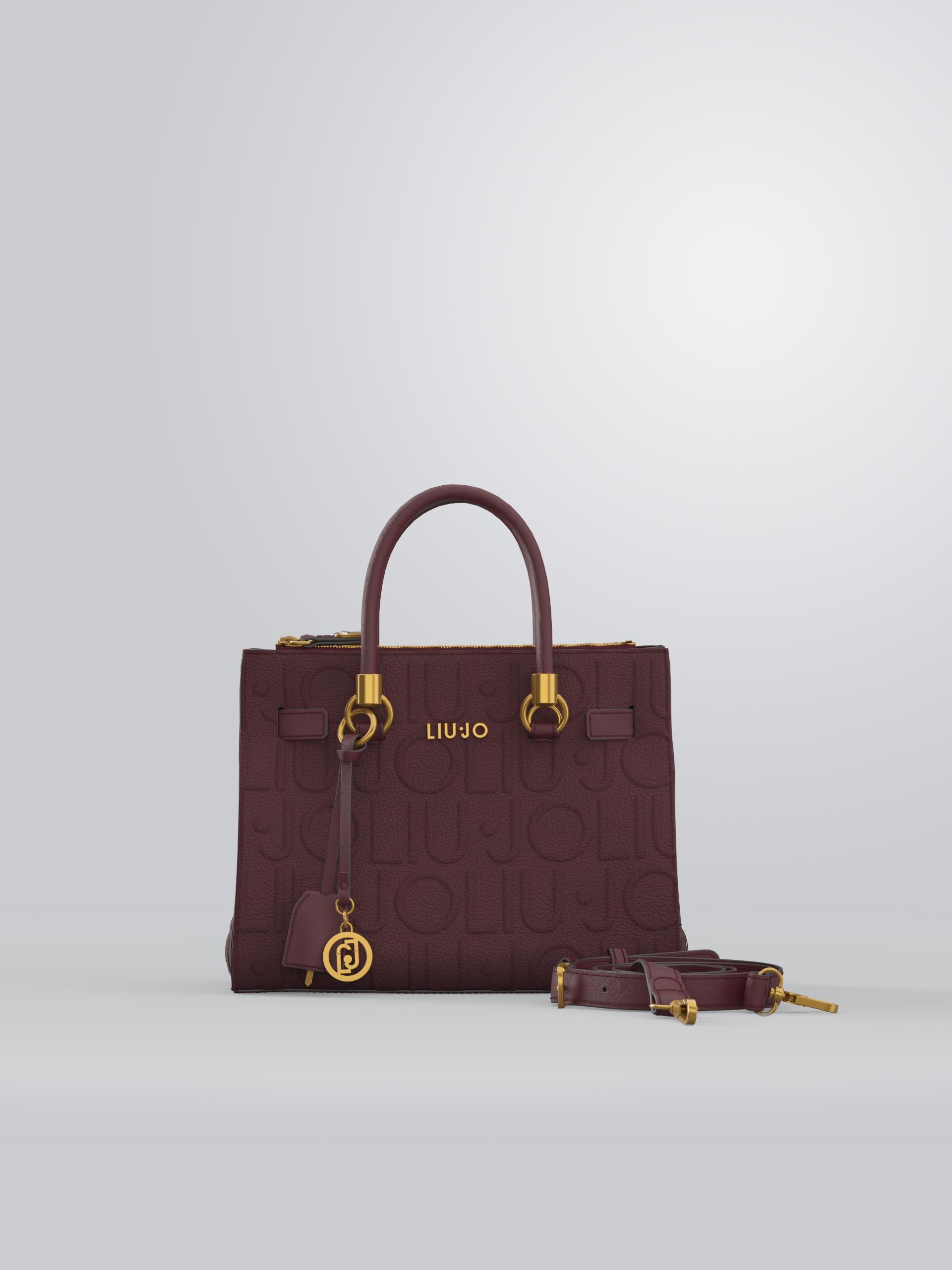 LIU JO SATCHEL 91724 Deep bordeaux