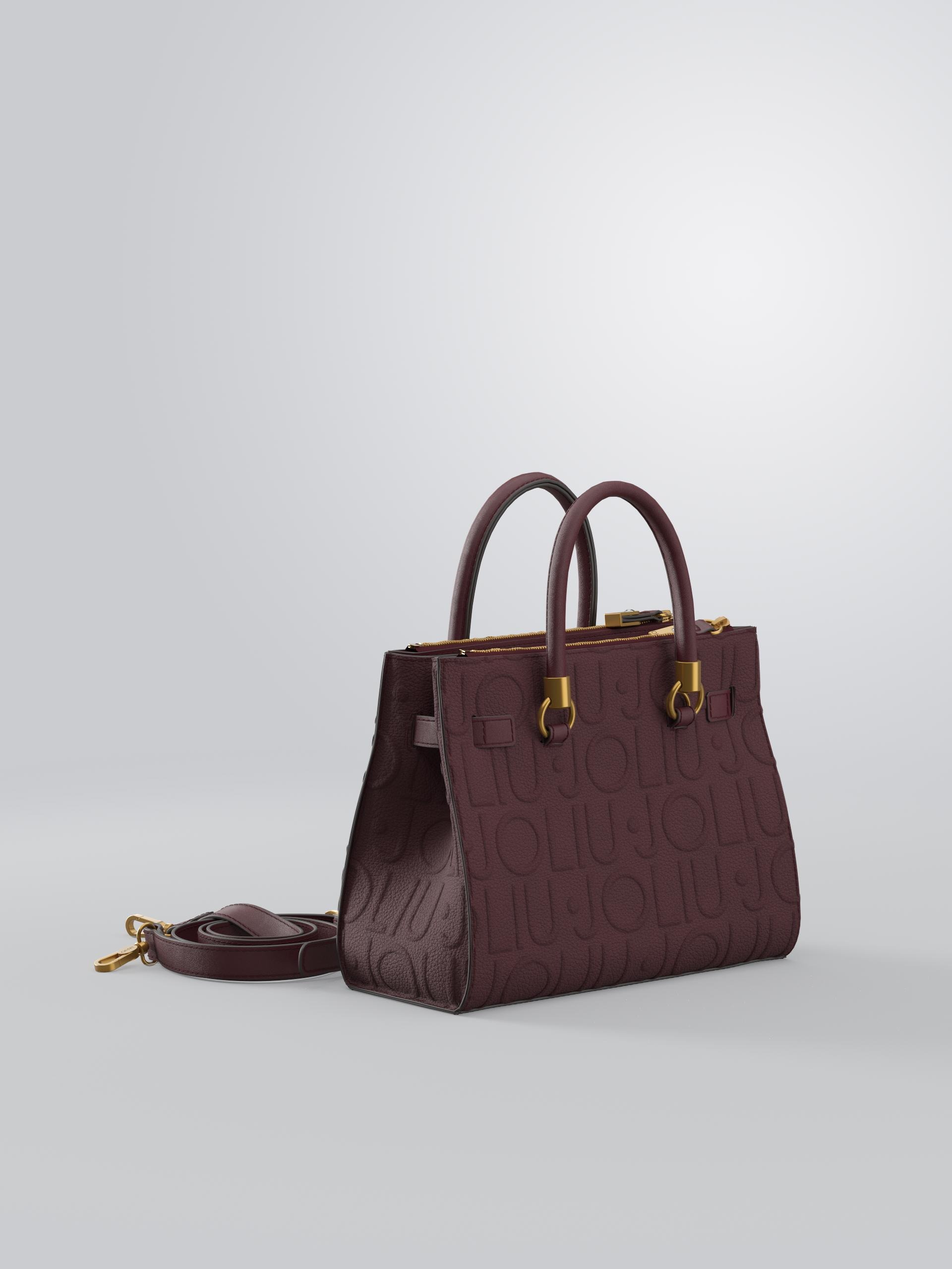 LIU JO SATCHEL 91724 Deep bordeaux - immagine 2