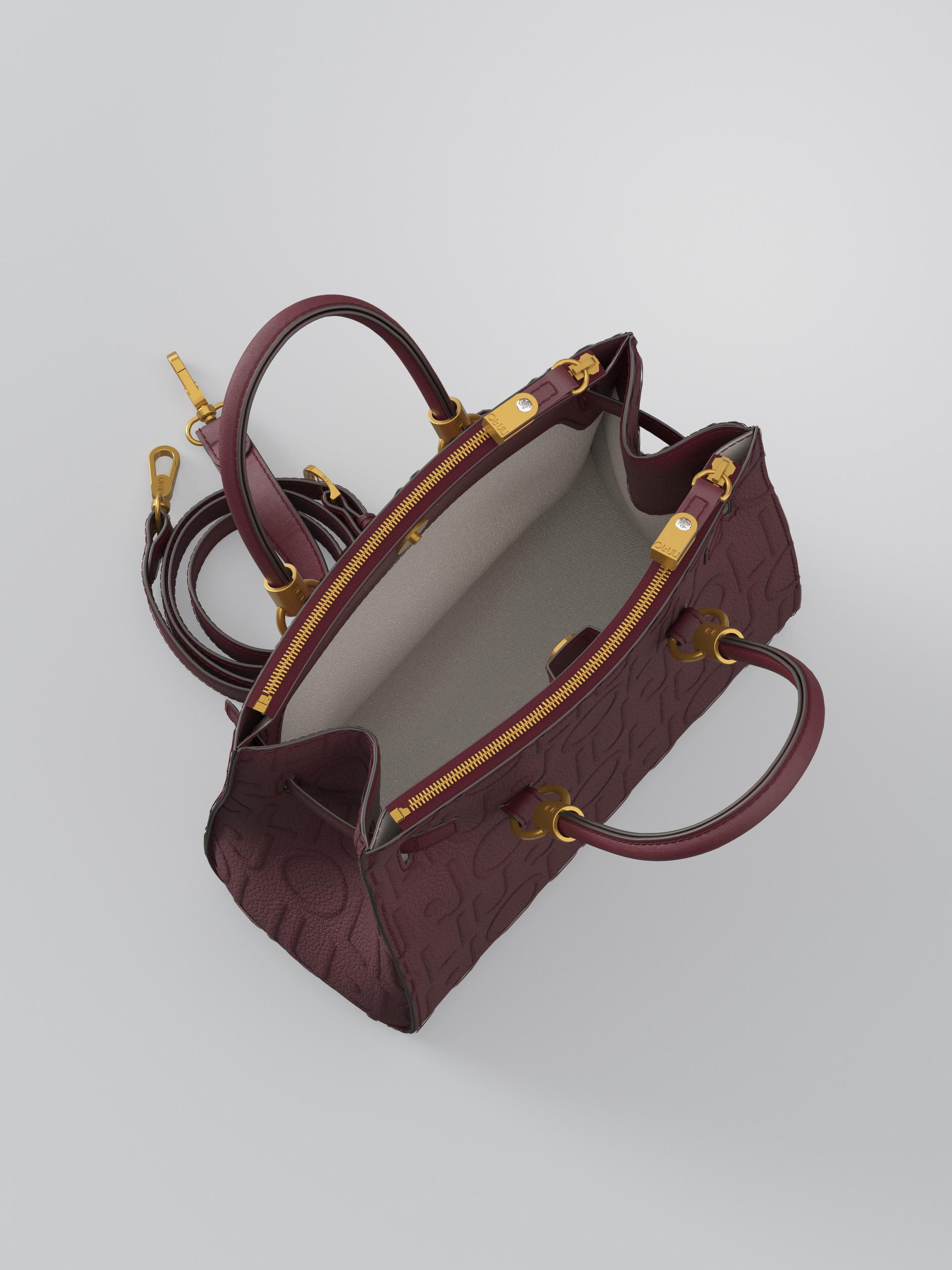 LIU JO SATCHEL 91724 Deep bordeaux - immagine 5