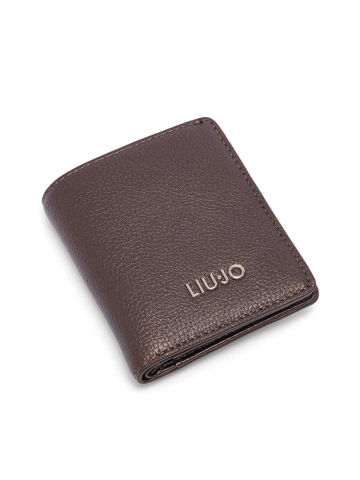 LIU JO WALLET X0782 T.moro met.