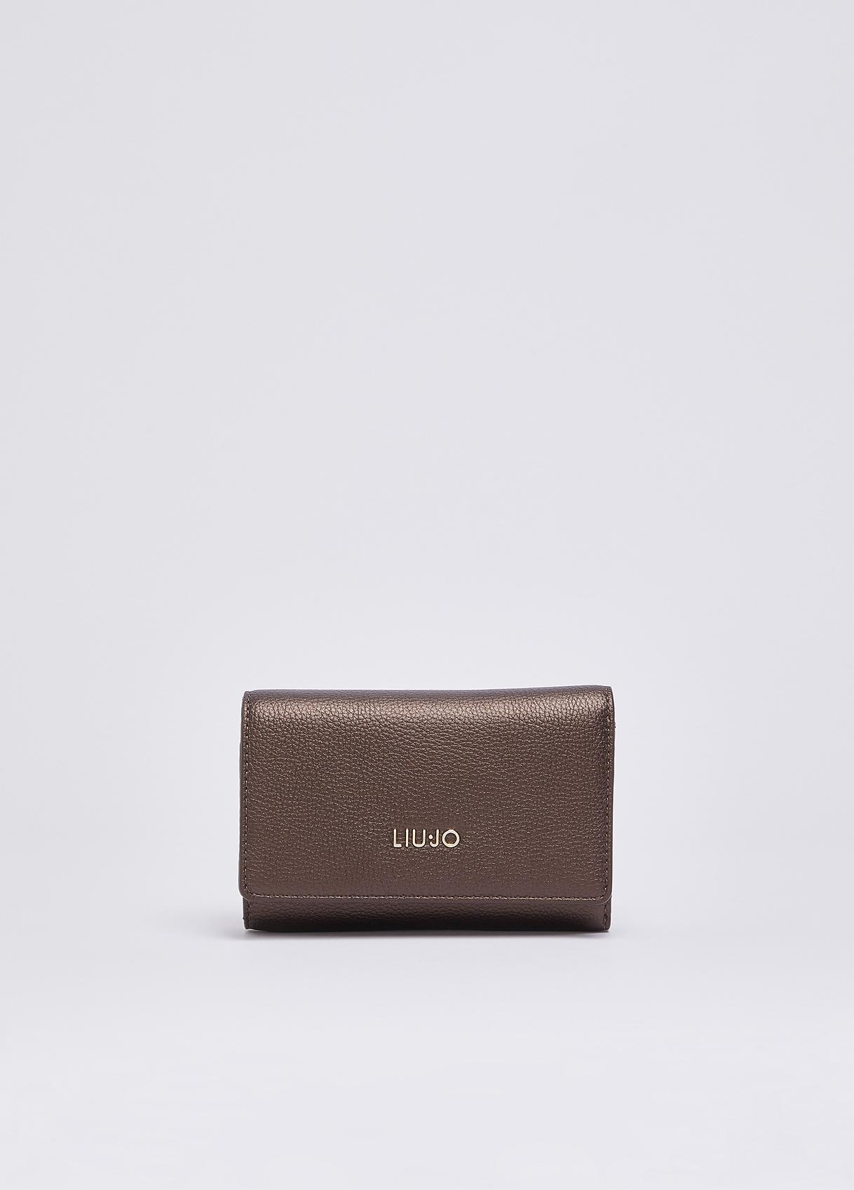 LIU JO WALLET X0782 T.moro met. - immagine 3