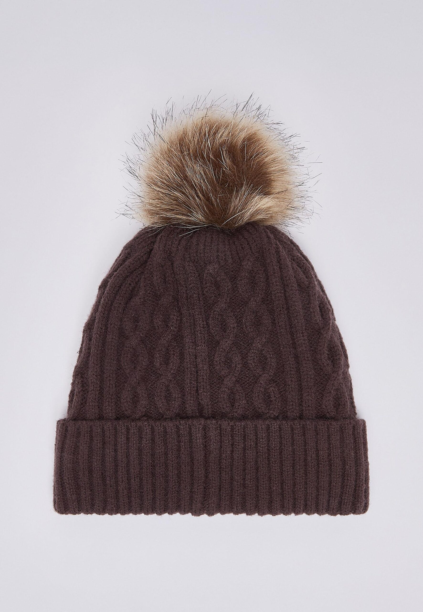 LIU JO BEANIE TRECCE PONPON T.MORO 00533 - immagine 3