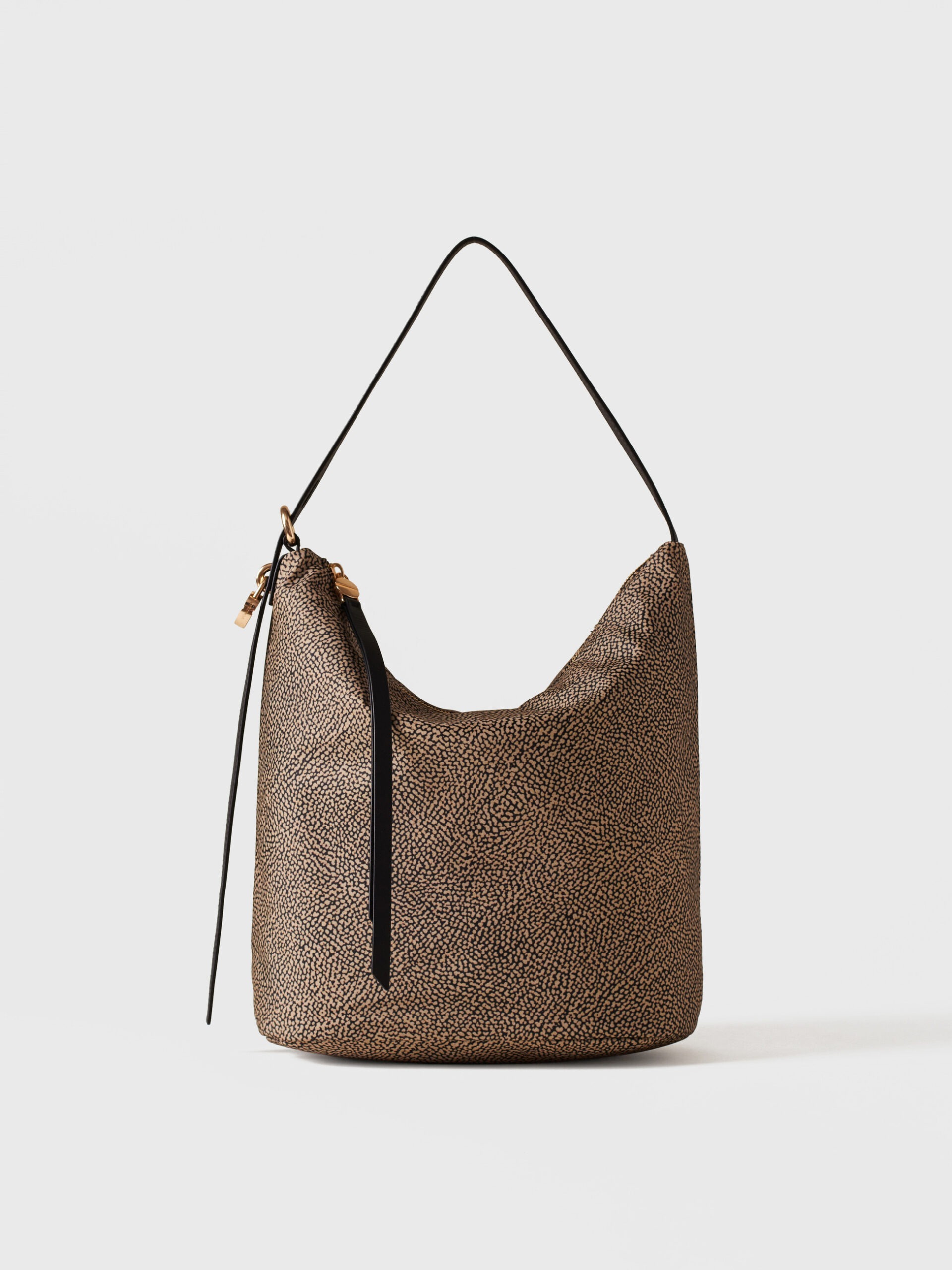 Borbonese PRIVE SECCHIELLO M. X11 OP NAT NERO