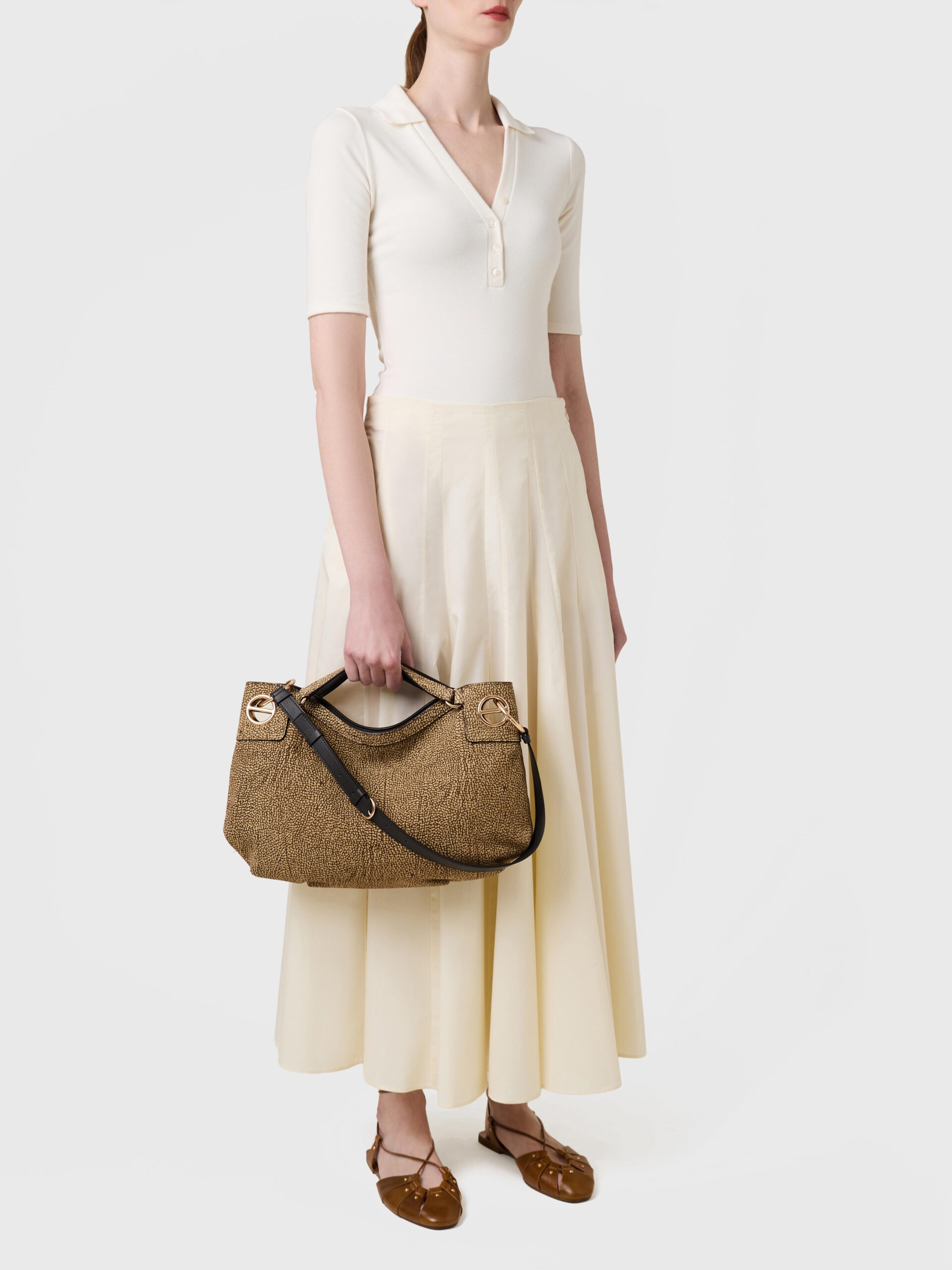 Borbonese LONDON M. C/T 306 OP NATURALE - immagine 7