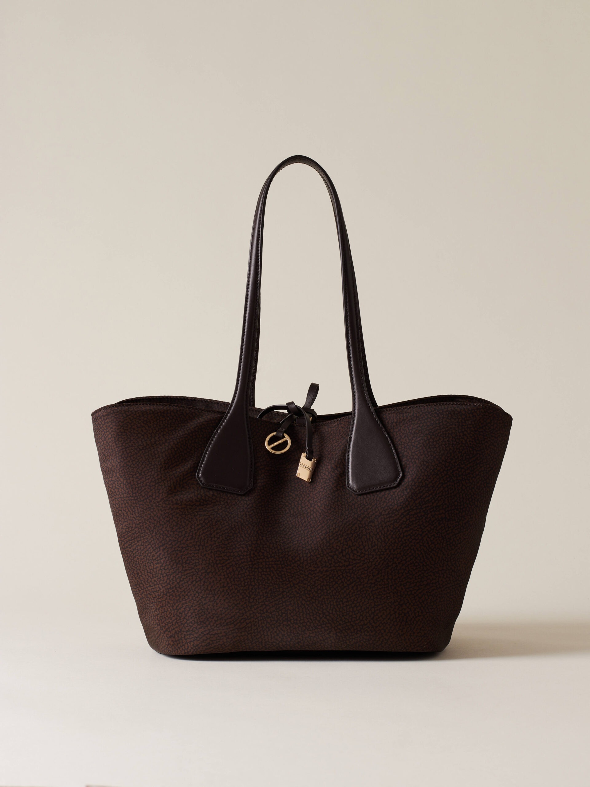 Borbonese VIS-A-VIS SHOPPING M. 219 CIOCCOLATO