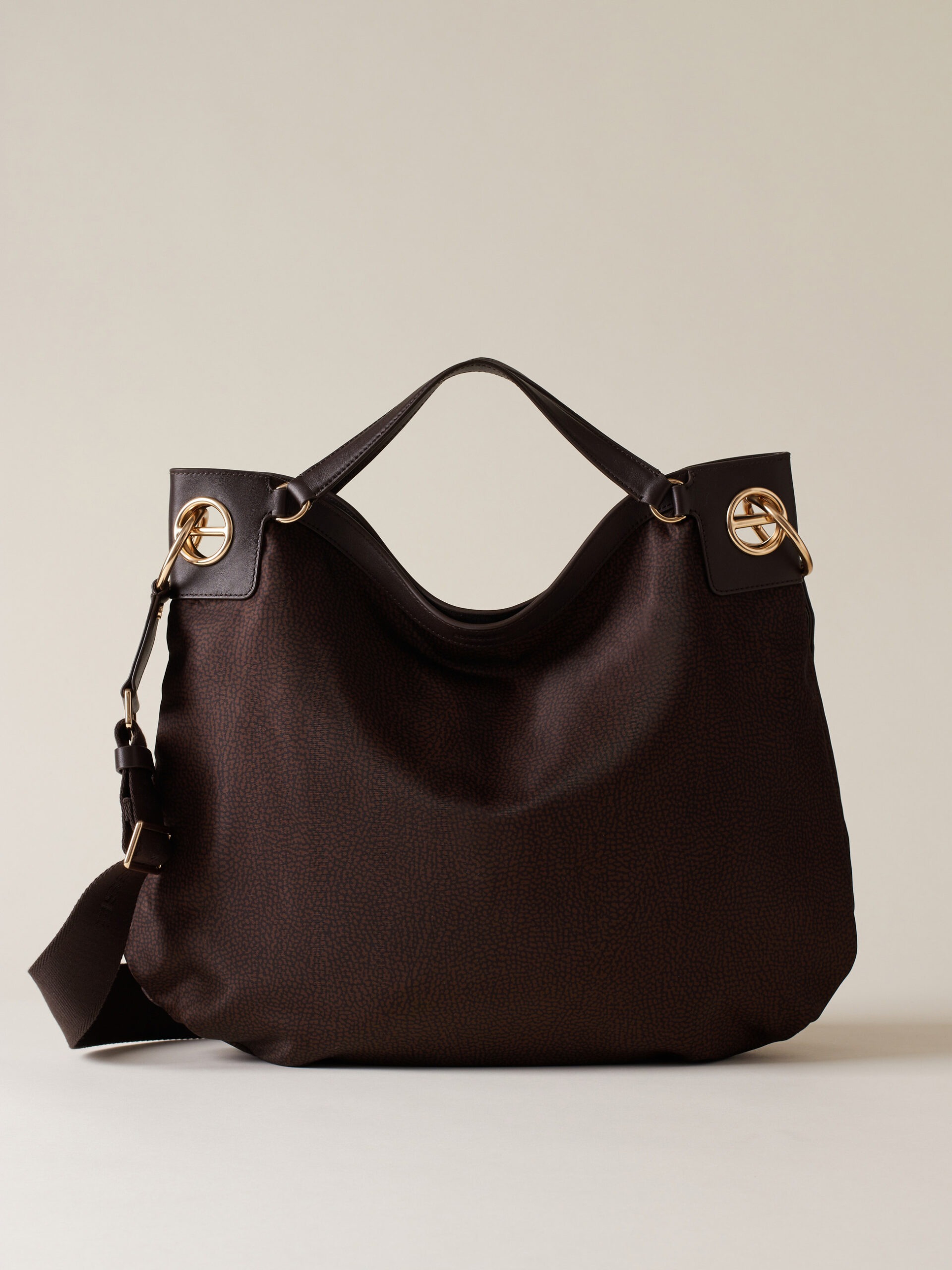 Borbonese LONDON L. C/T 219 CIOCCOLATO