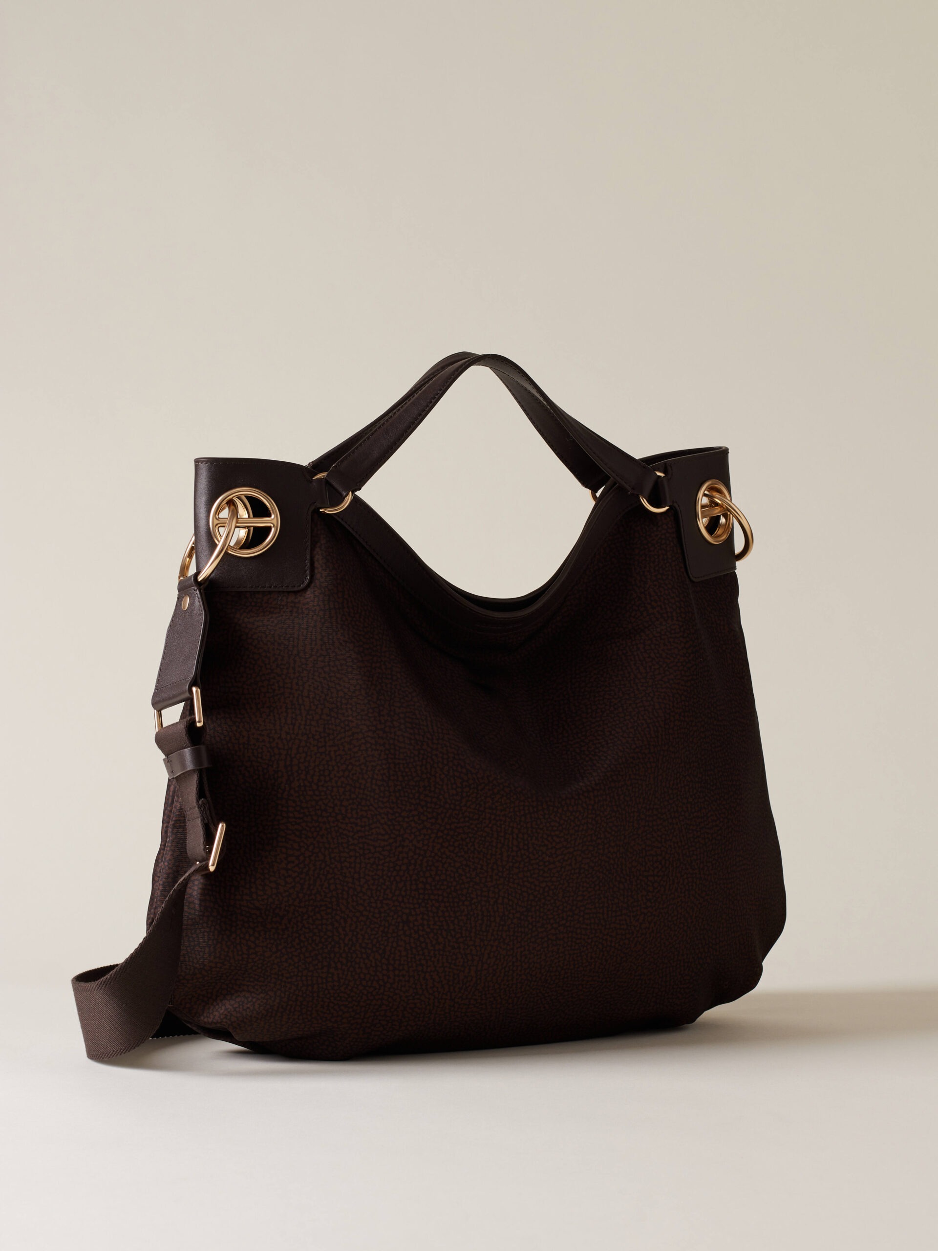 Borbonese LONDON L. C/T 219 CIOCCOLATO - immagine 2