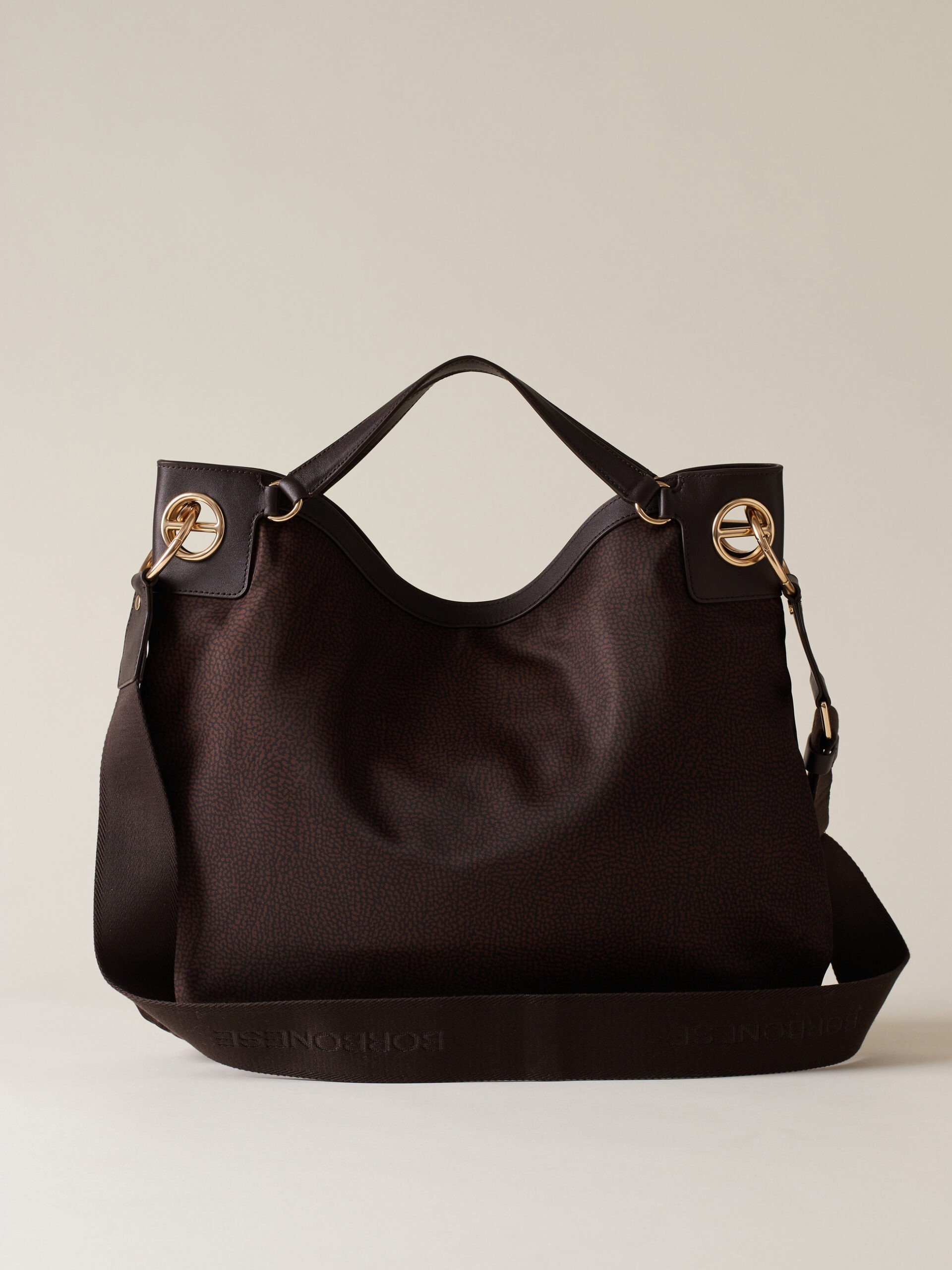 Borbonese LONDON L. C/T 219 CIOCCOLATO - immagine 3