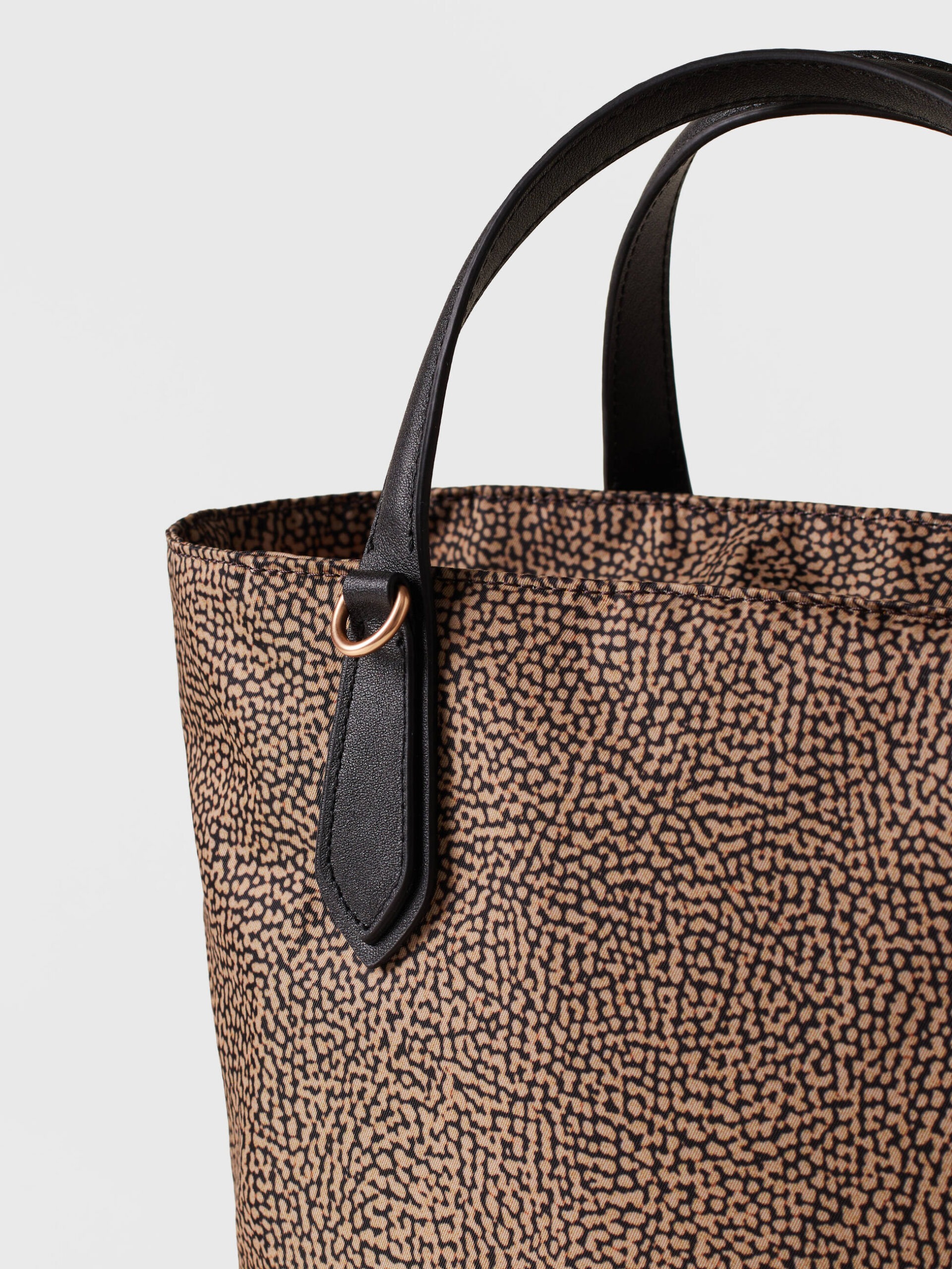 Borbonese B-ESCAPE SHOPPING S. 306 OP NATURALE - immagine 4