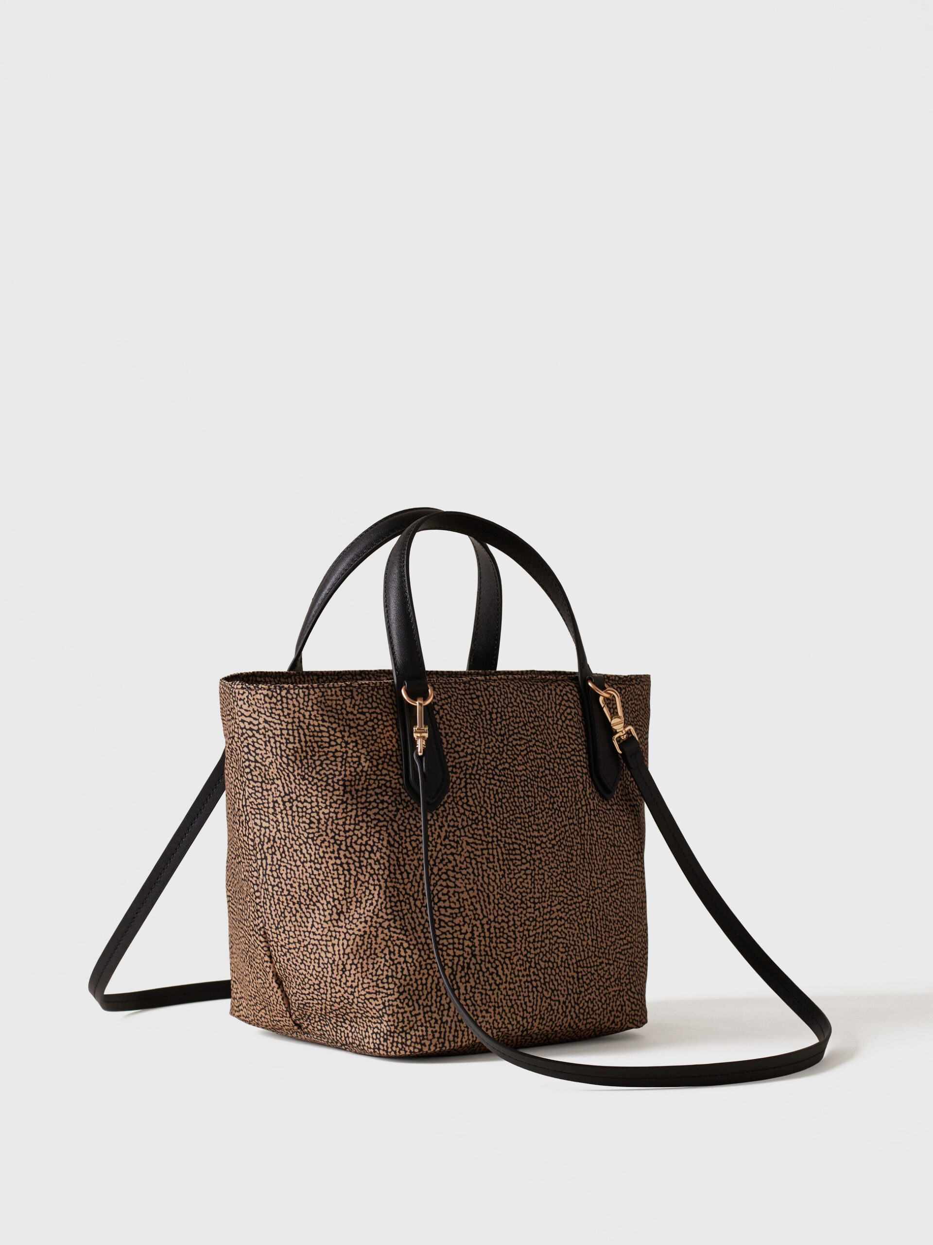 Borbonese B-ESCAPE SHOPPING S. 306 OP NATURALE - immagine 5