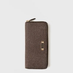 Borbonese B-CLASSIC P.FOGLIO ZIP AROUND  254 CASTORO