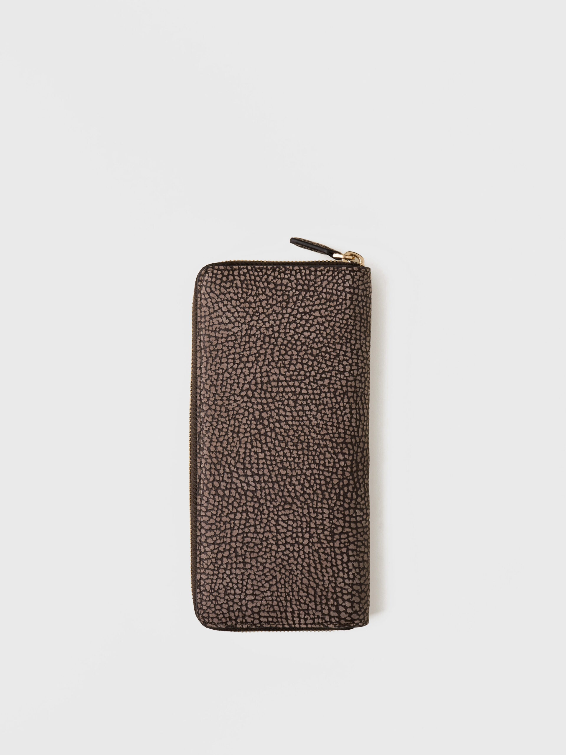 Borbonese B-CLASSIC P.FOGLIO ZIP AROUND 254 CASTORO - immagine 3