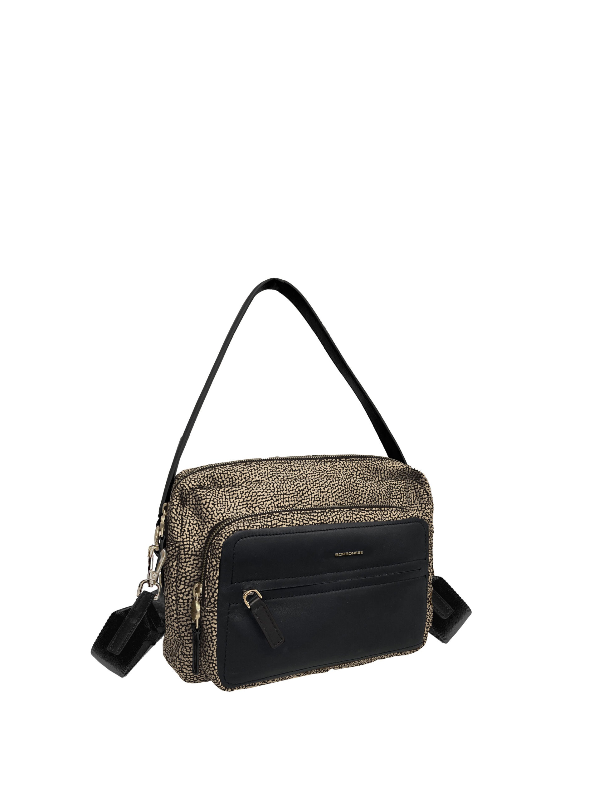Borbonese B-CLUB CAMERA CASE M. C/T X11 OP NAT NERO
