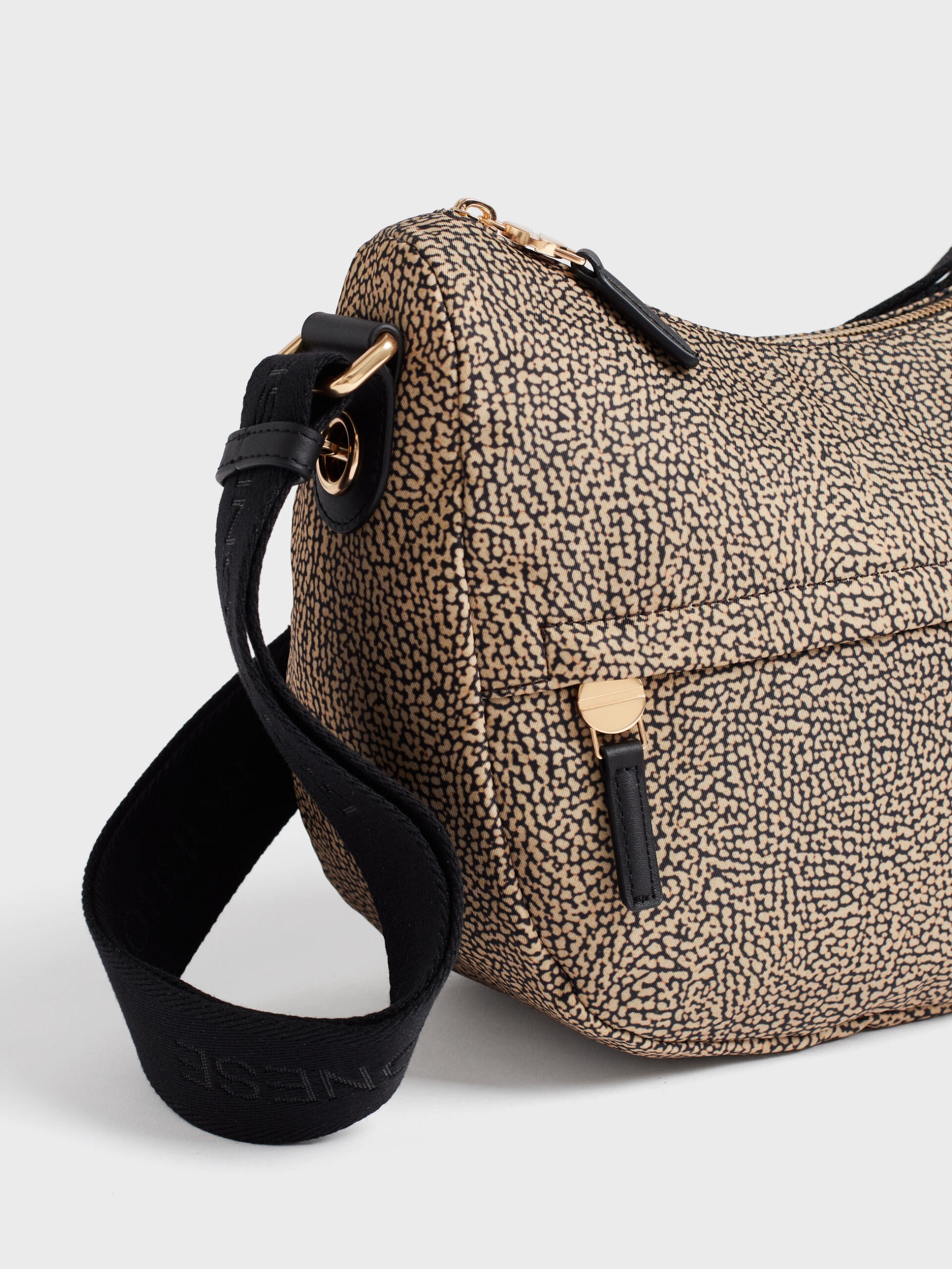 Borbonese B-CLUB LUNA SMALL X11 OP NAT NERO - immagine 5