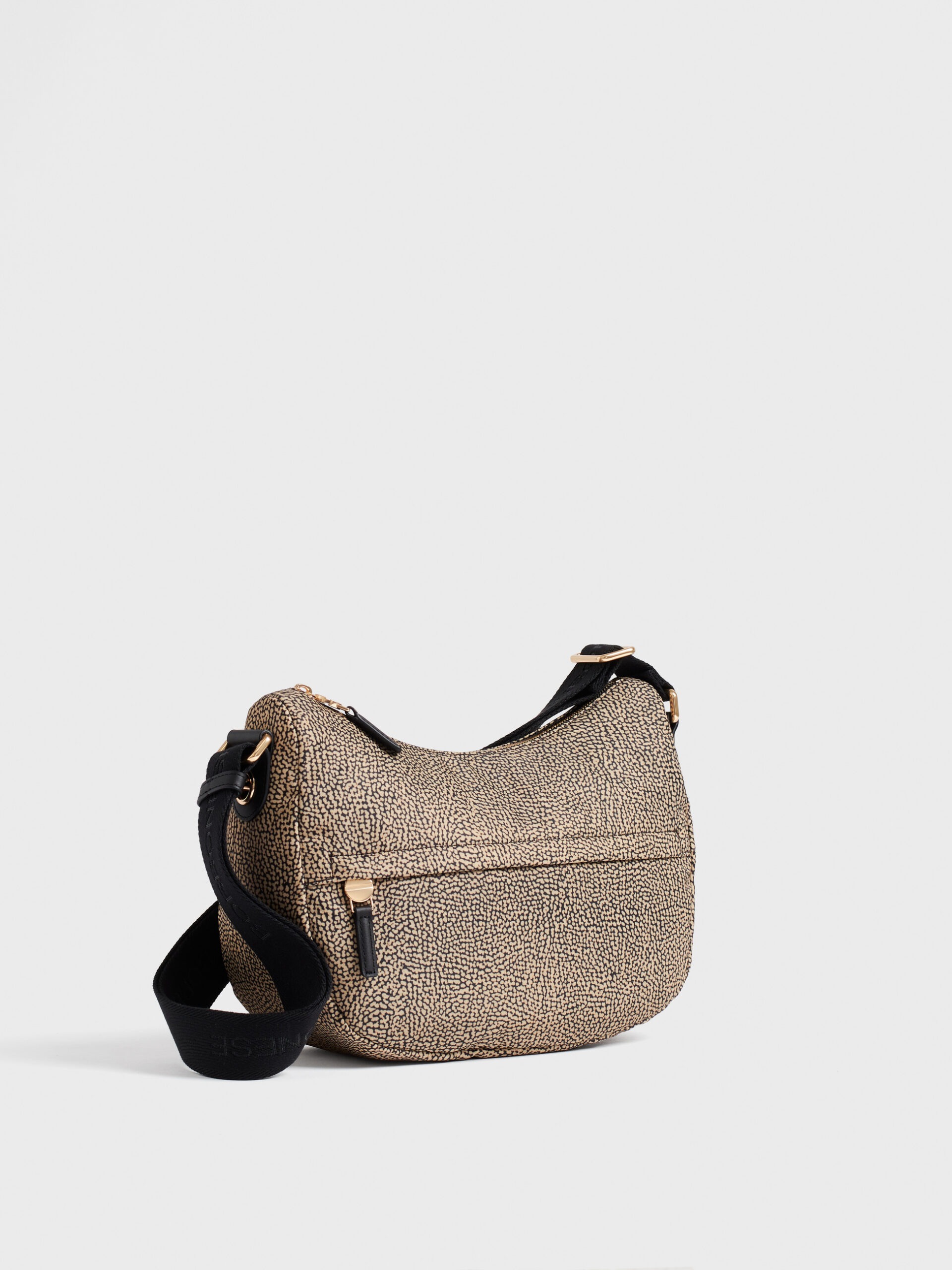 Borbonese B-CLUB LUNA SMALL X11 OP NAT NERO - immagine 6