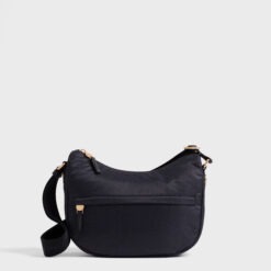 Borbonese B-CLUB LUNA SMALL Y66 DARK BLACK