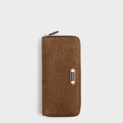 Borbonese B-CLASSIC P.FOGLIO ZIP AROUND  252 CUMINO