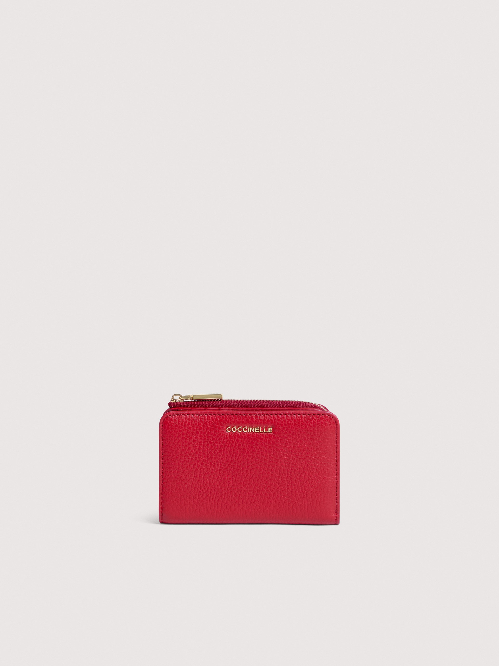 COCCINELLE METALLIC SOFT R02 SCARLET