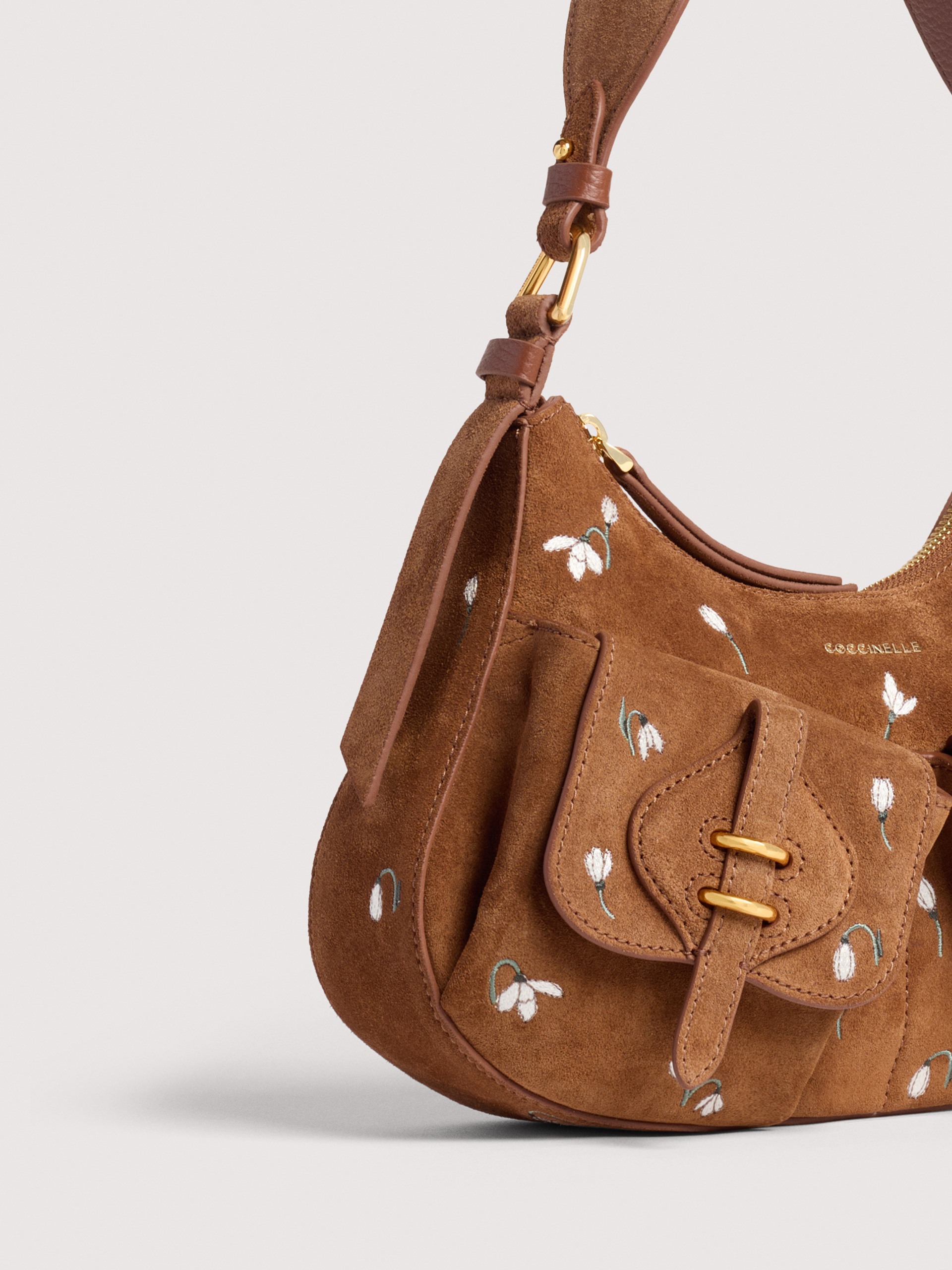 COCCINELLE MAVERY PO.SN.EM W11 COGNAC - immagine 4