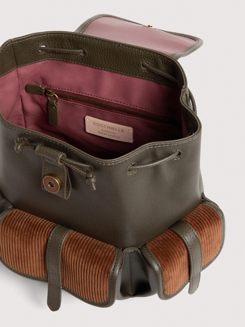 Coccinelle MAVERY PO.WA.C 737 FANGO COGNAC - immagine 3