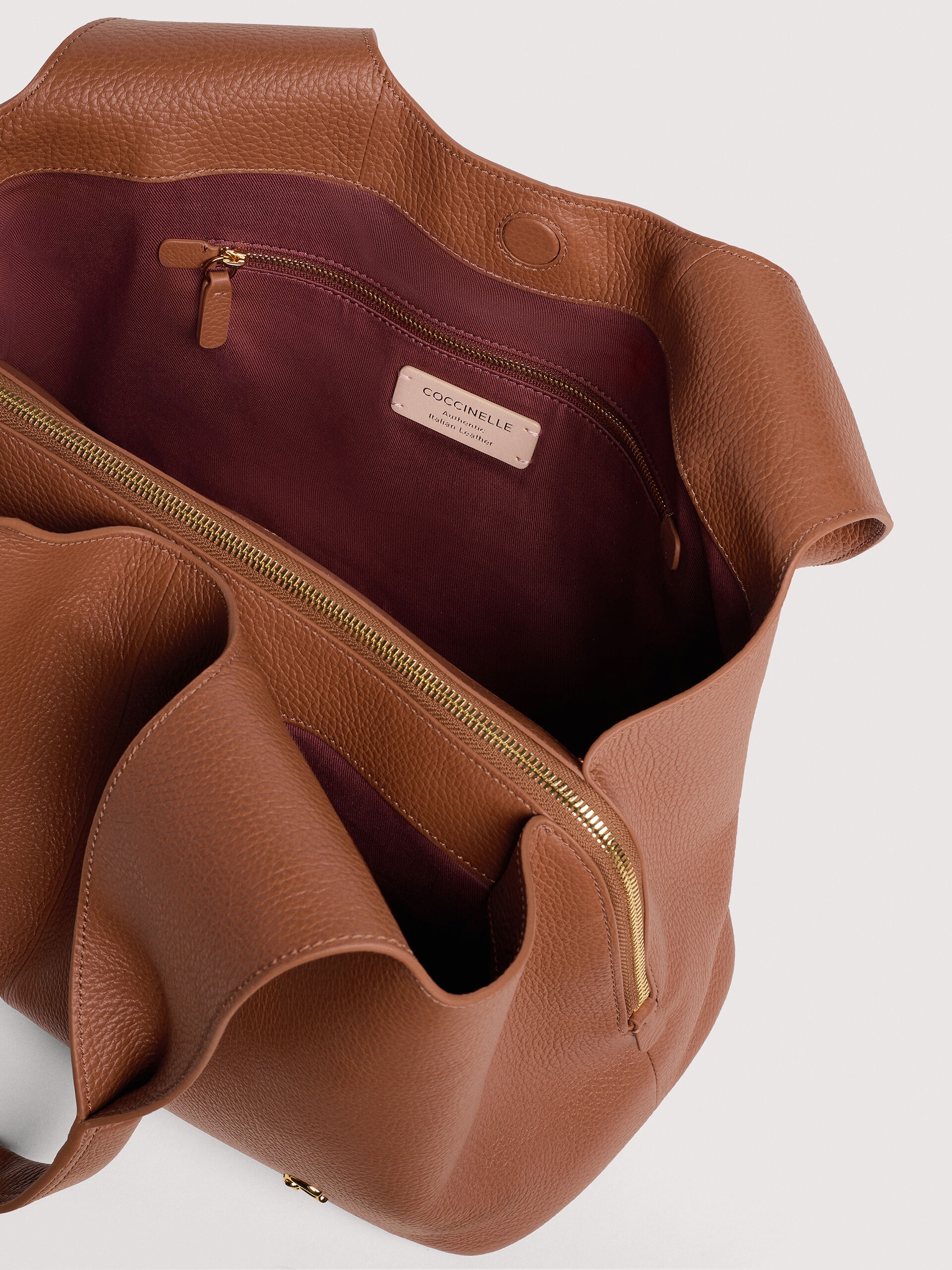 COCCINELLE NELL W11 COGNAC - immagine 3