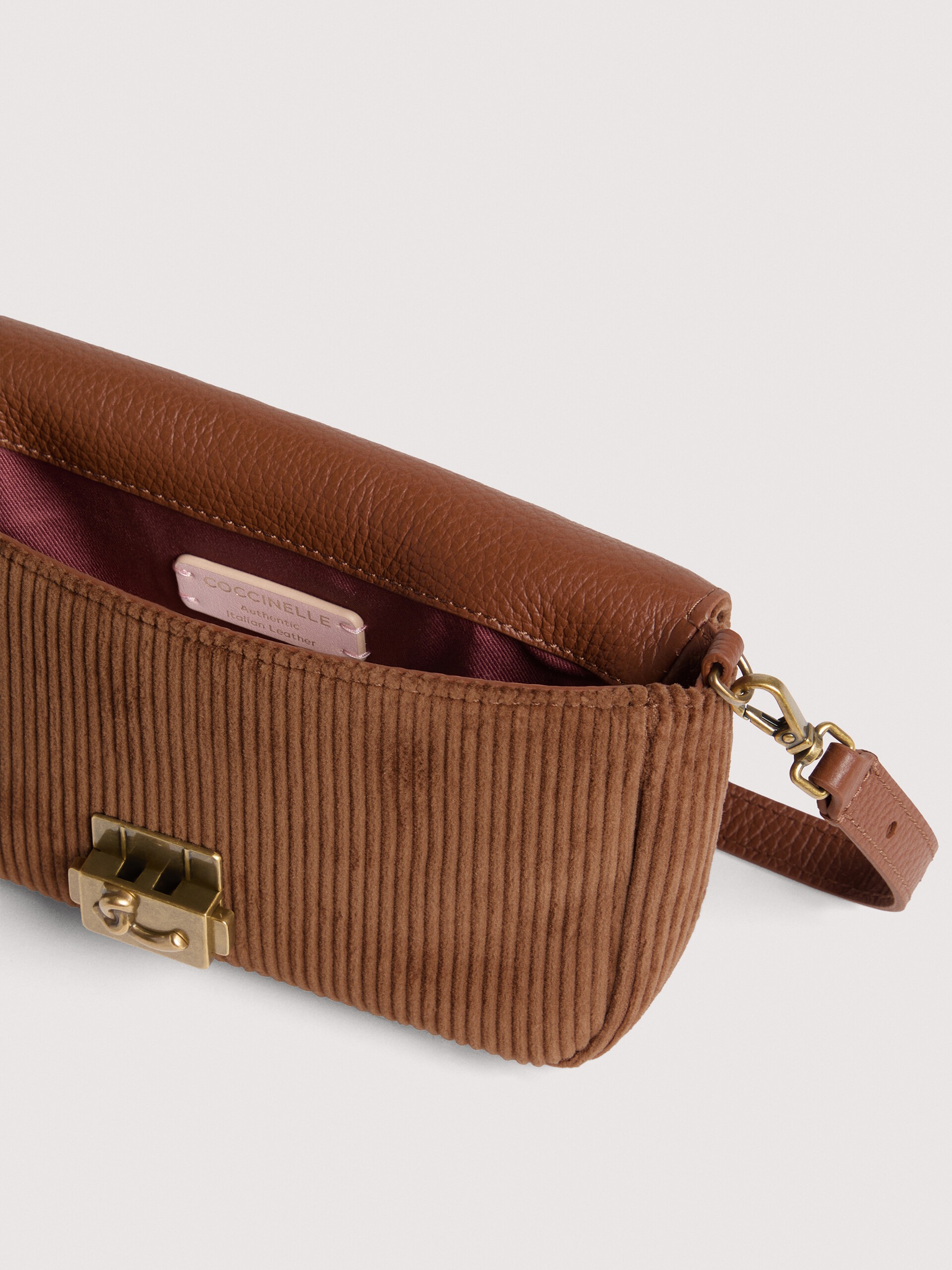 Coccinelle C-ME LOCK CORD W11 COGNAC - immagine 3