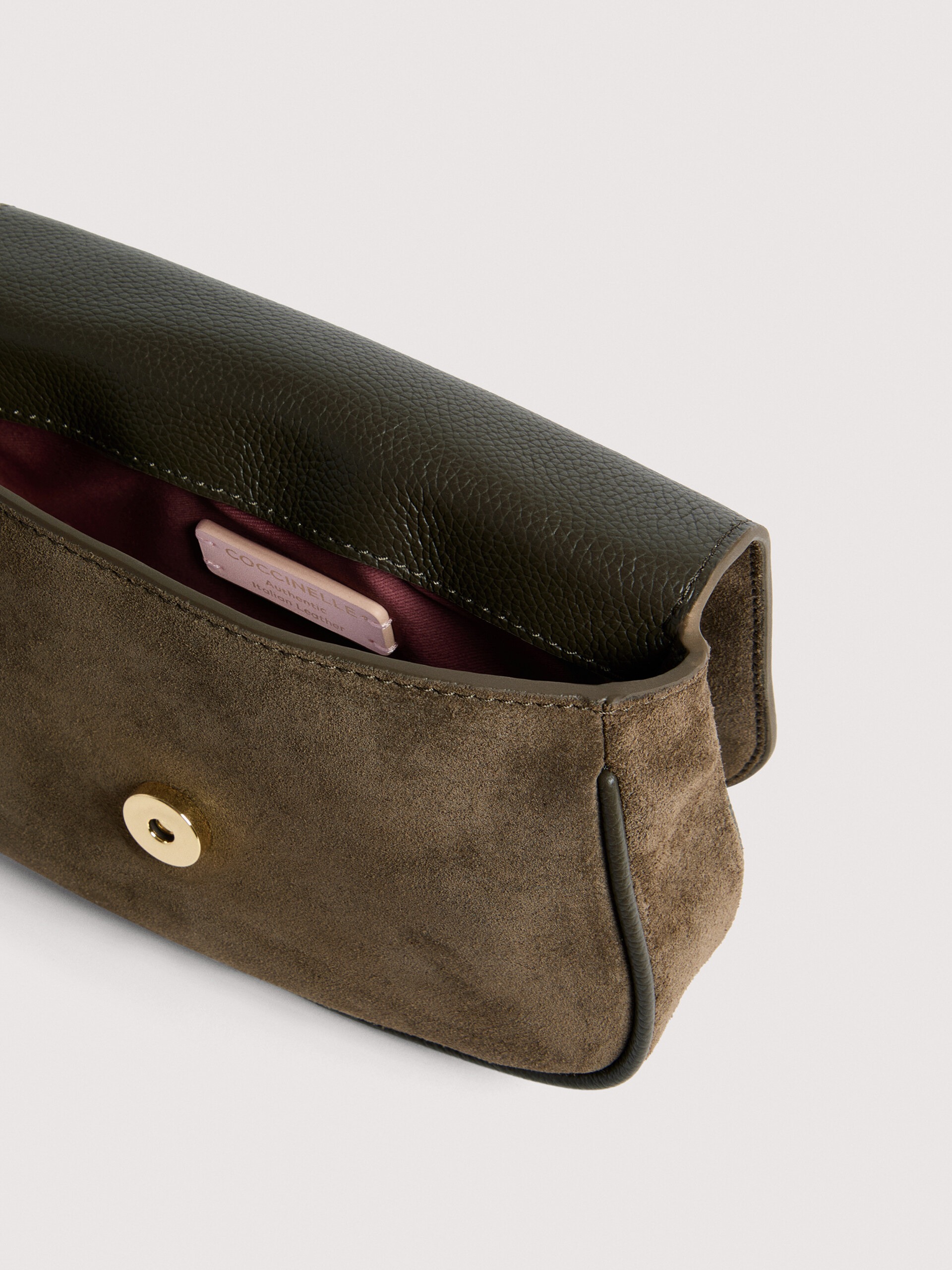 COCCINELLE MAVERY SUEDE BI W25 FANGO - immagine 3