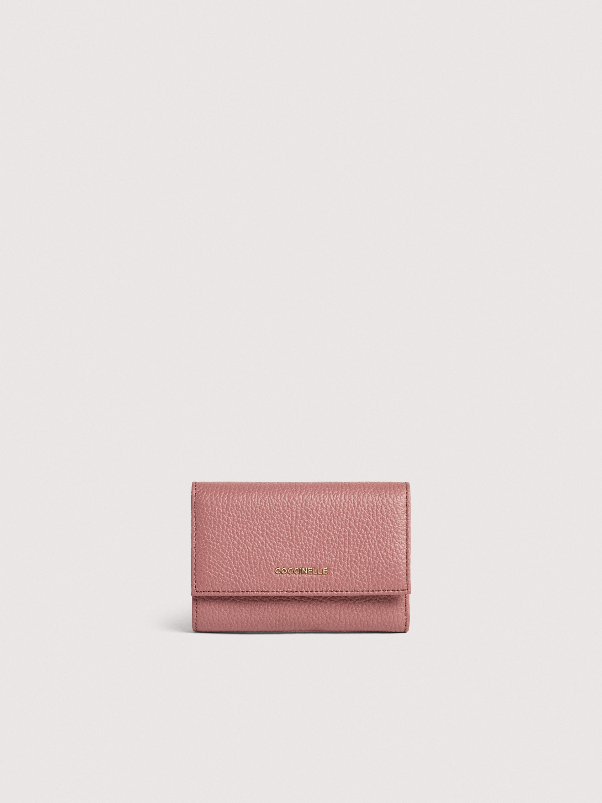 COCCINELLE METALLIC SOFT P55 WINTER ROSE