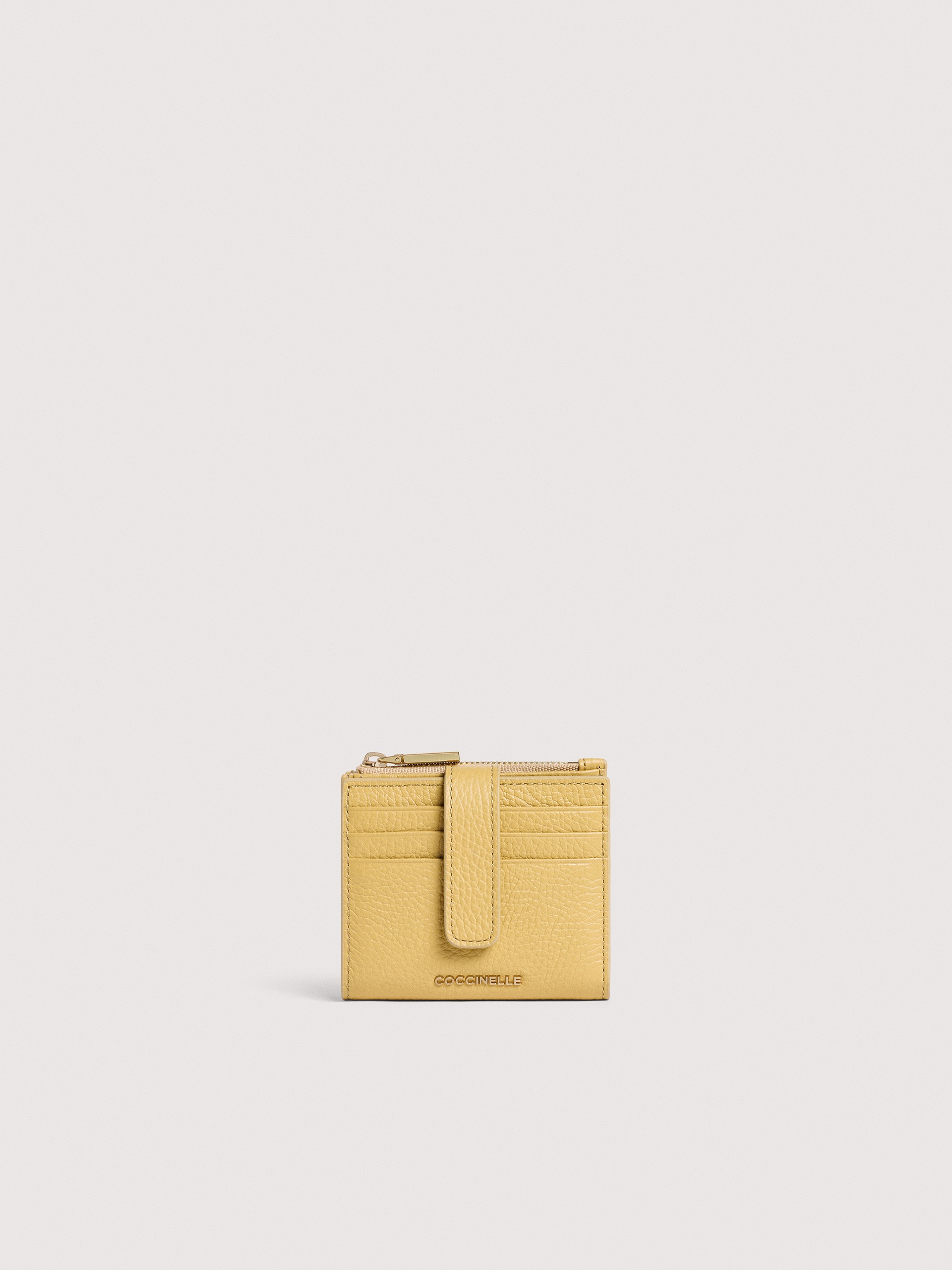 COCCINELLE METALLIC SOFT J06 HONEY