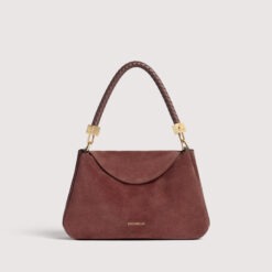 COCCINELLE TIGGY SUEDE BIM R49 BERRY