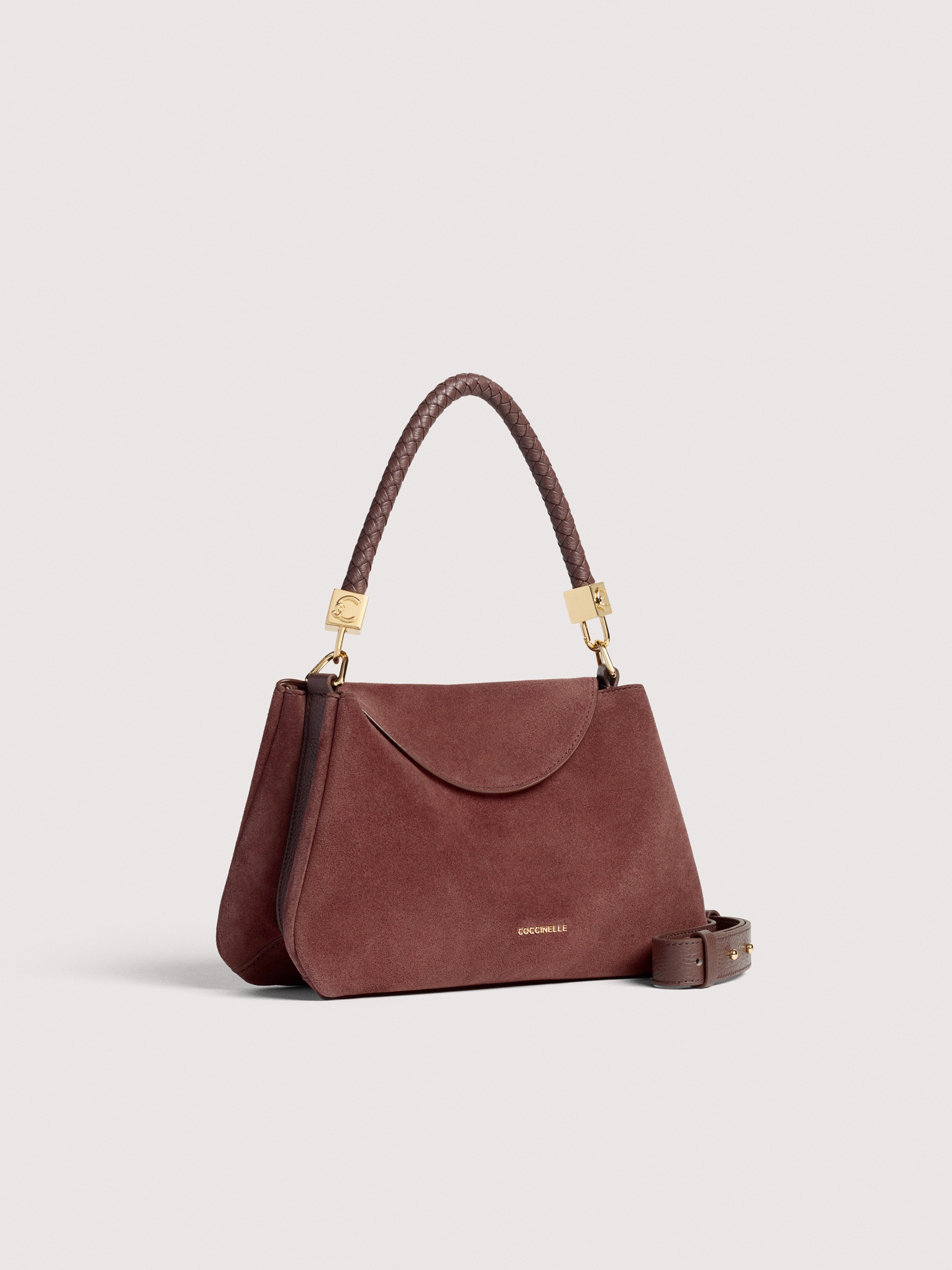 COCCINELLE TIGGY SUEDE BIM R49 BERRY - immagine 2