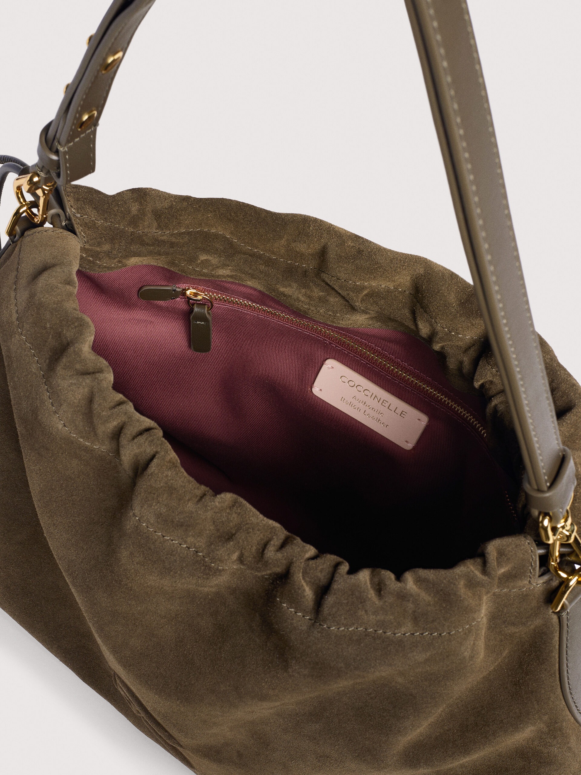 COCCINELLE LIDIA SUEDE BIM W25 FANGO - immagine 3