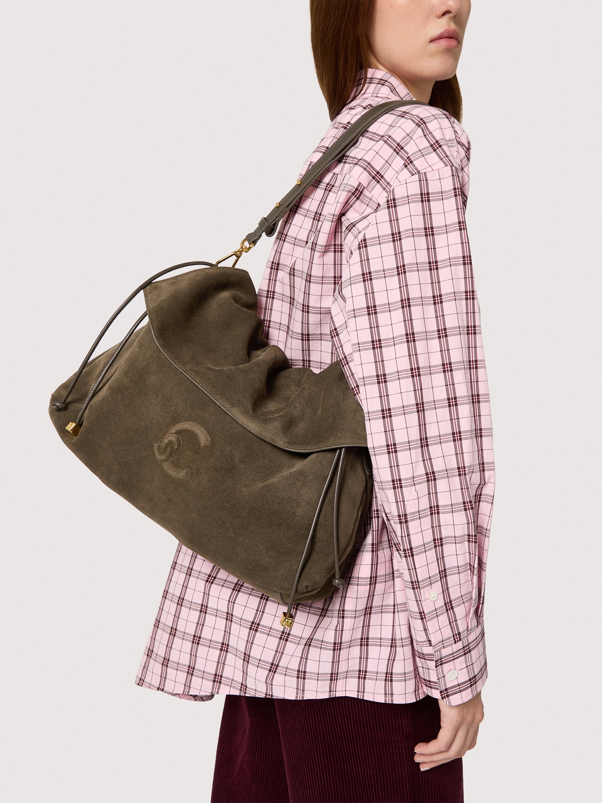 COCCINELLE LIDIA SUEDE BIM W25 FANGO - immagine 5