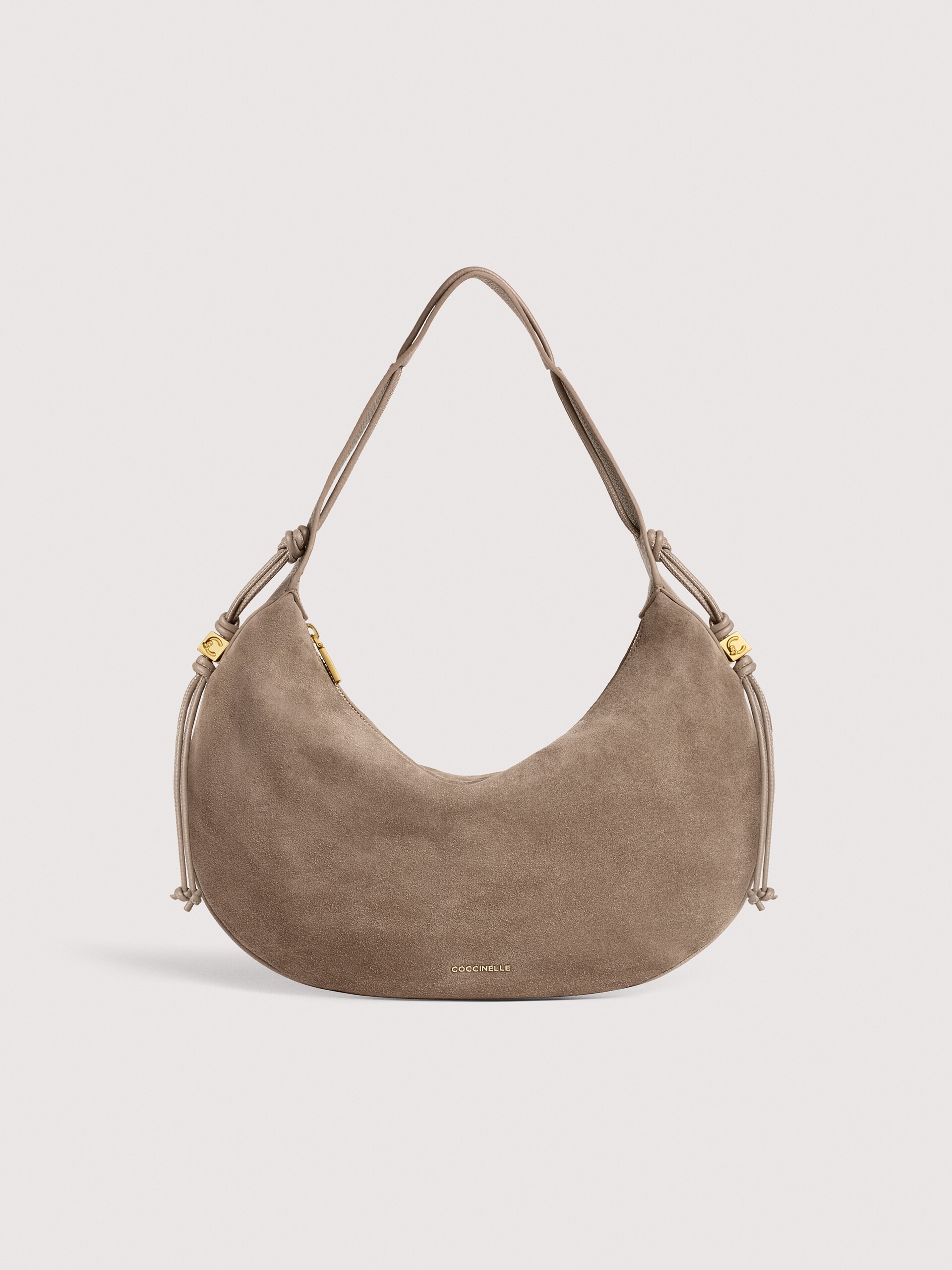 COCCINELLE THESS SUEDE BIM N59 WARMTAUPE