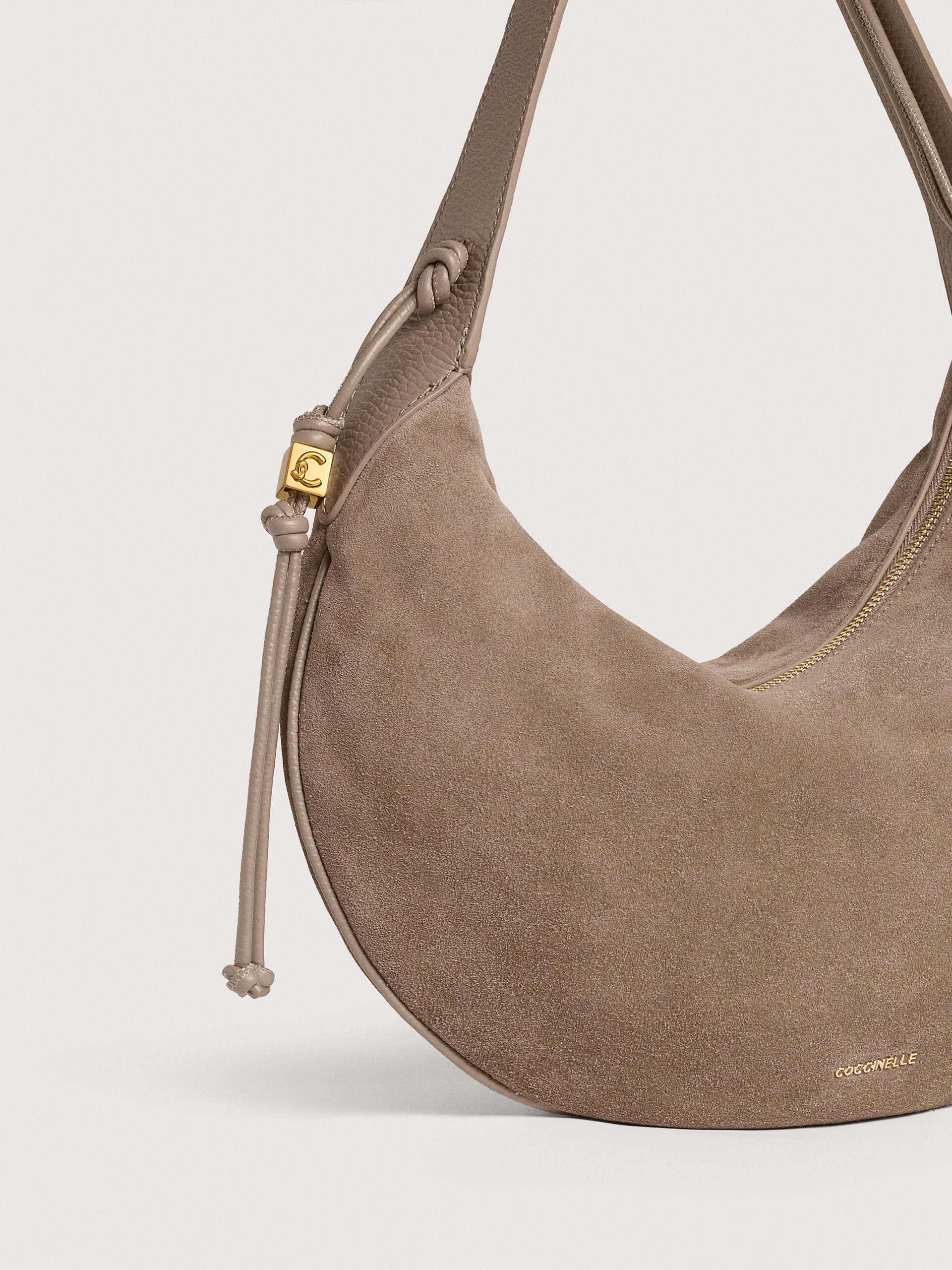 COCCINELLE THESS SUEDE BIM N59 WARMTAUPE - immagine 4