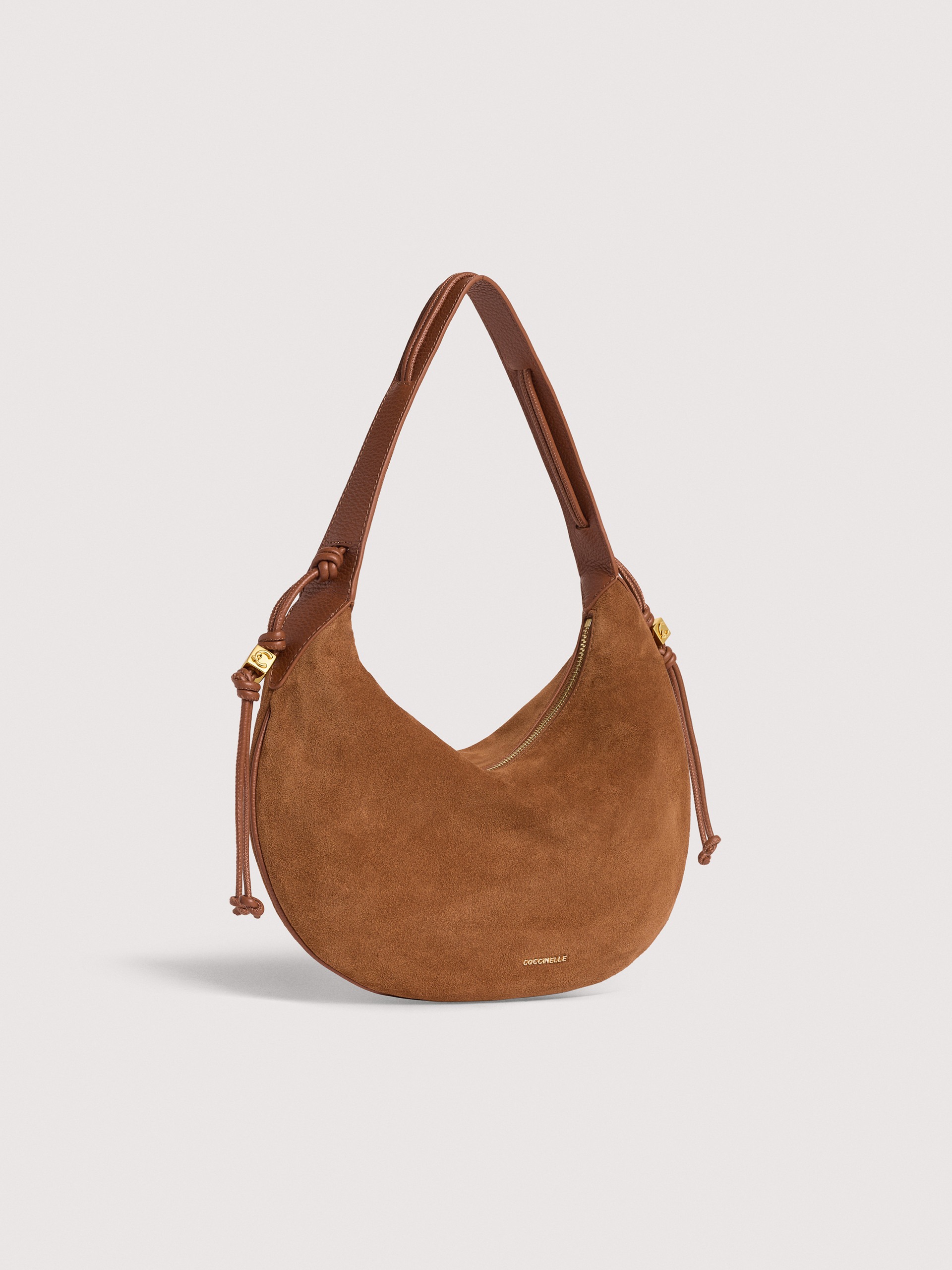 COCCINELLE THESS SUEDE BIM W11 COGNAC - immagine 2